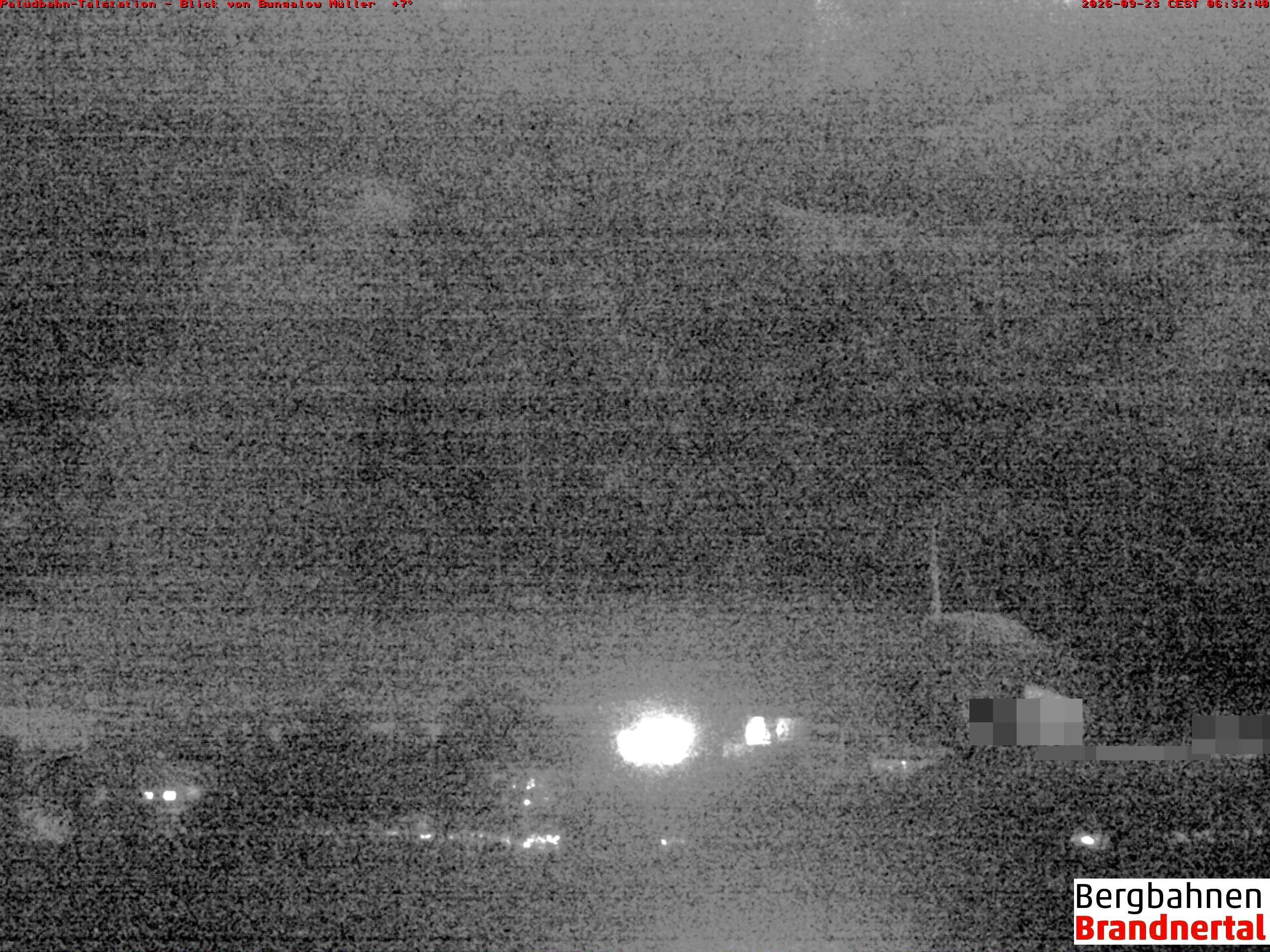 Archiv Foto Webcam Talstation Palüdbahn, Brand bei Bludenz