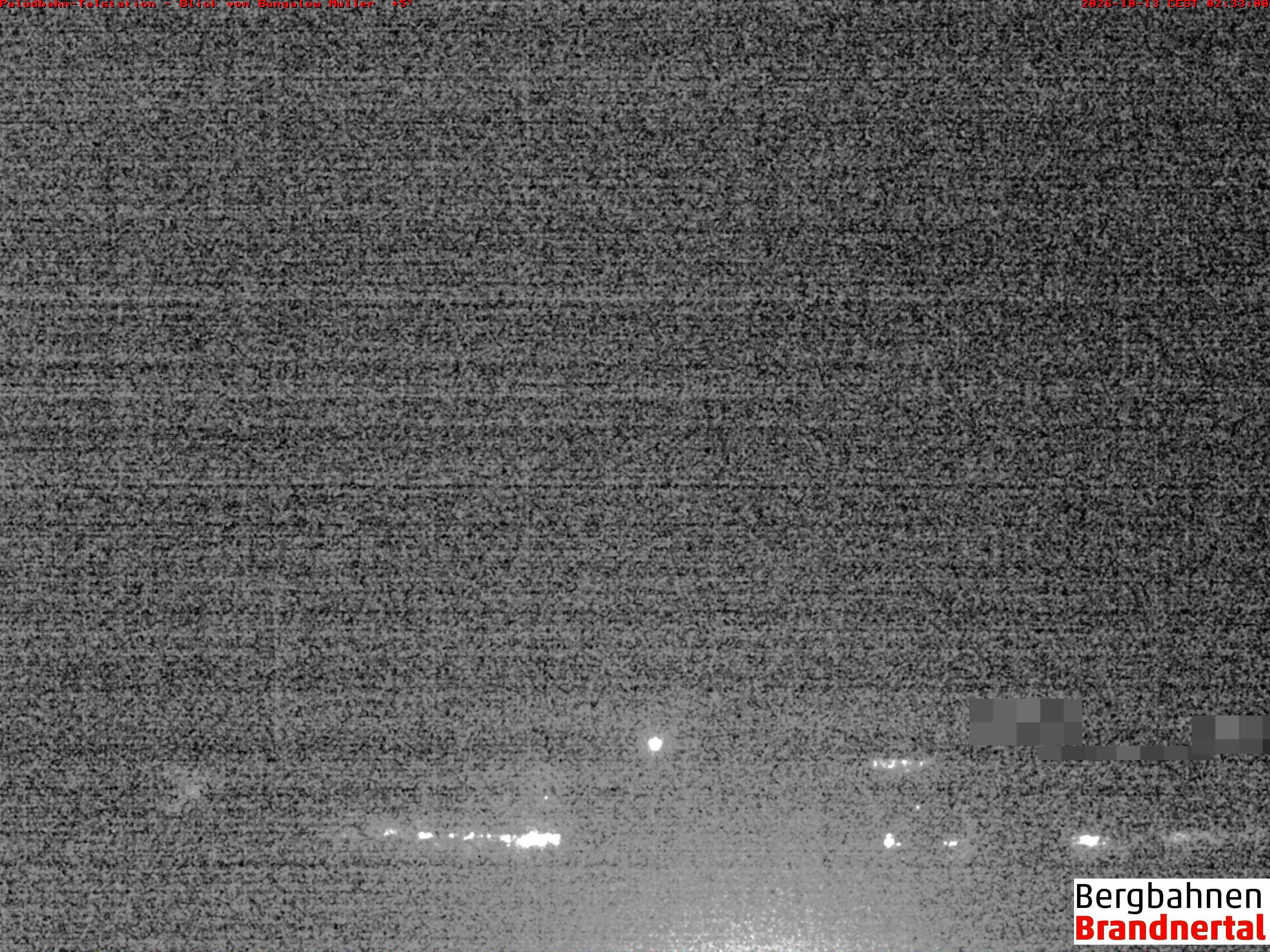 Archiv Foto Webcam Talstation Palüdbahn, Brand bei Bludenz