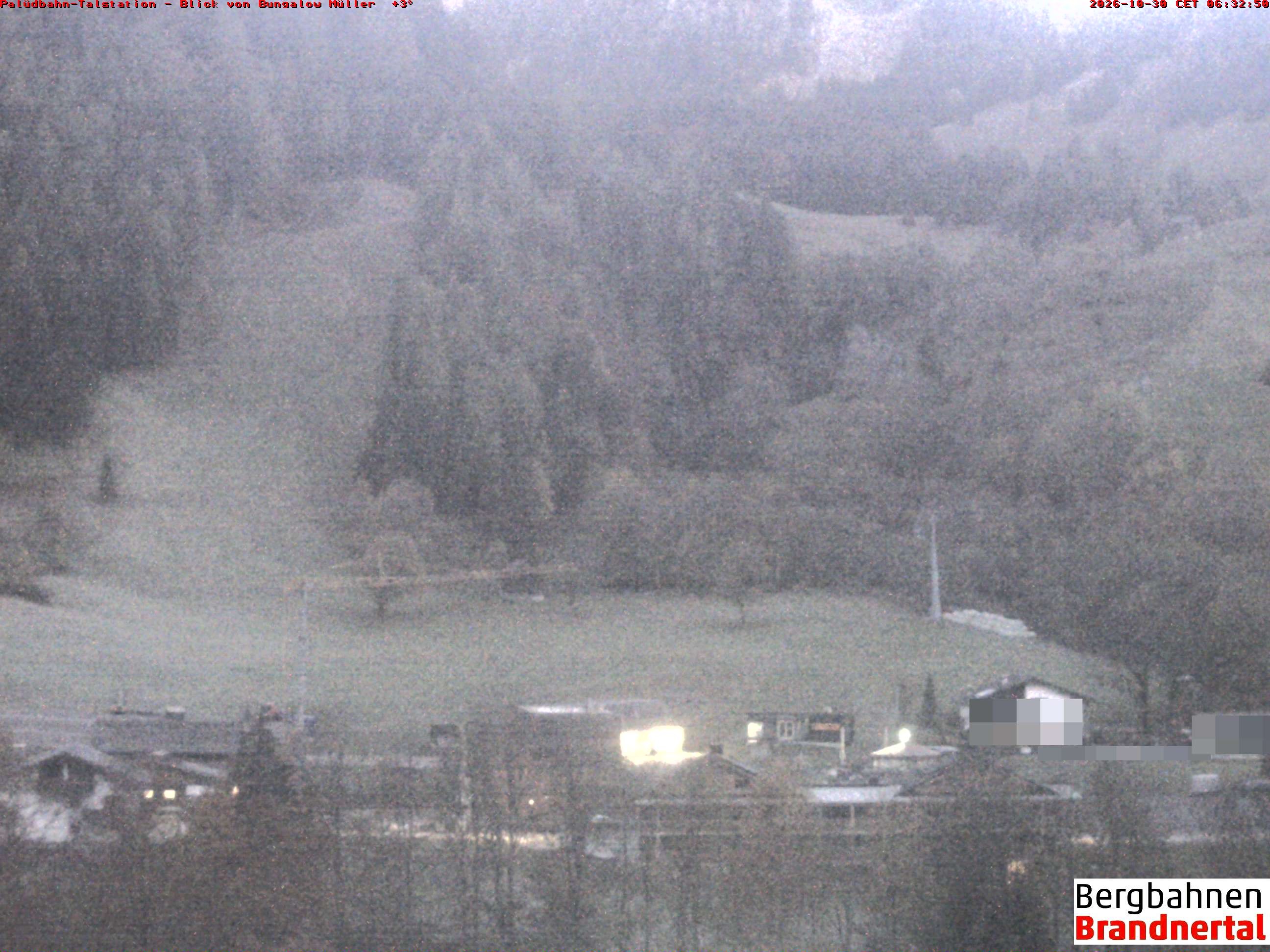 Archiv Foto Webcam Talstation Palüdbahn, Brand bei Bludenz