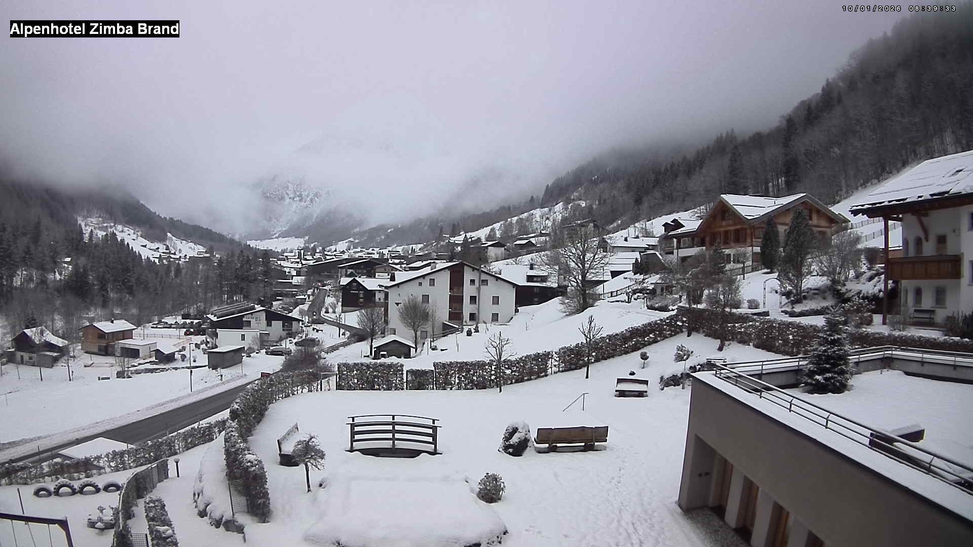 Archiv Foto Webcam Alpenhof Zimba, Brand, Vorarlberg
