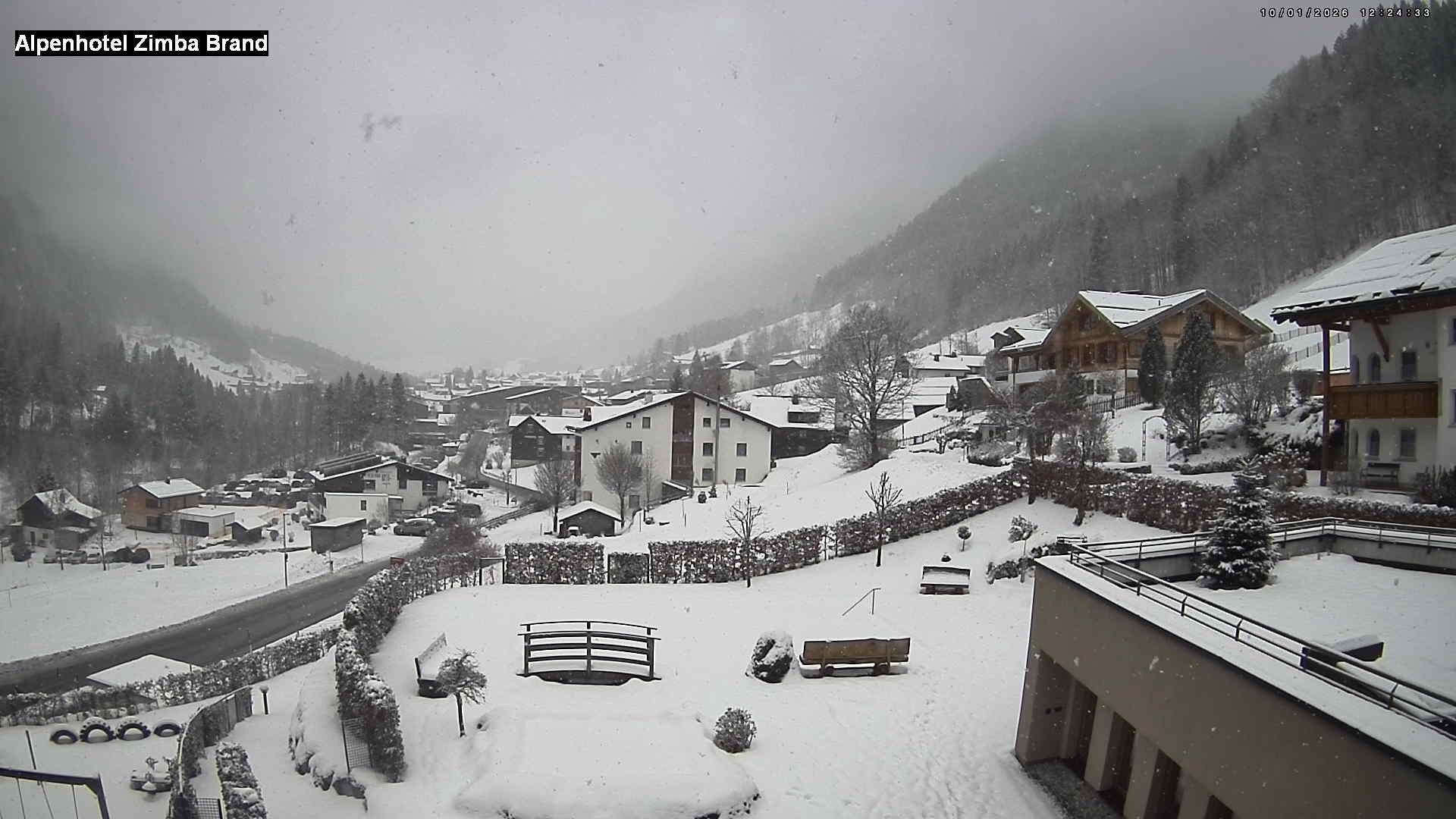 Archiv Foto Webcam Alpenhof Zimba, Brand, Vorarlberg