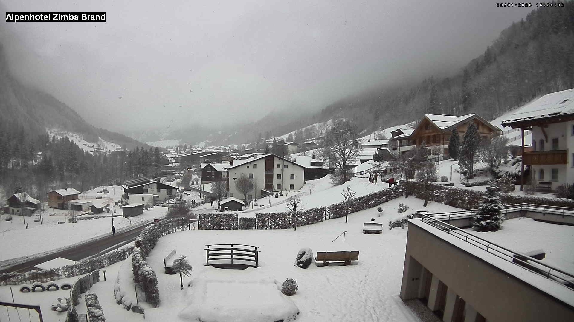 Archiv Foto Webcam Alpenhof Zimba, Brand, Vorarlberg