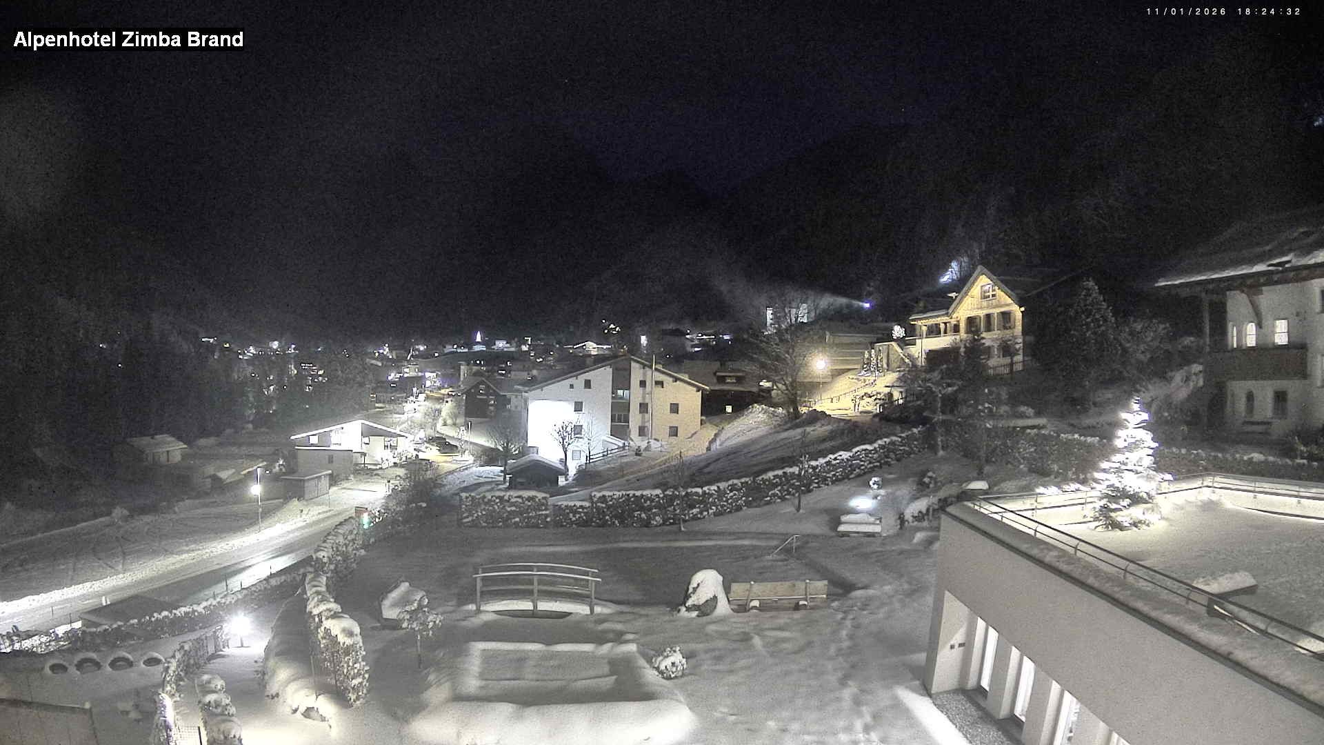Archiv Foto Webcam Alpenhof Zimba, Brand, Vorarlberg