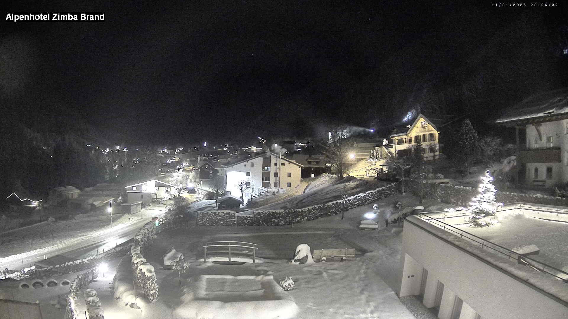 Archiv Foto Webcam Alpenhof Zimba, Brand, Vorarlberg