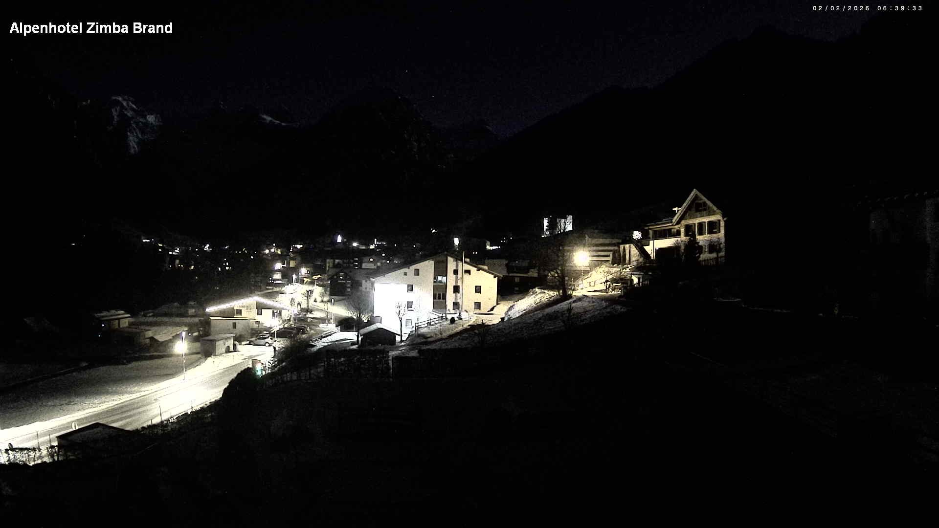 Archiv Foto Webcam Alpenhof Zimba, Brand, Vorarlberg