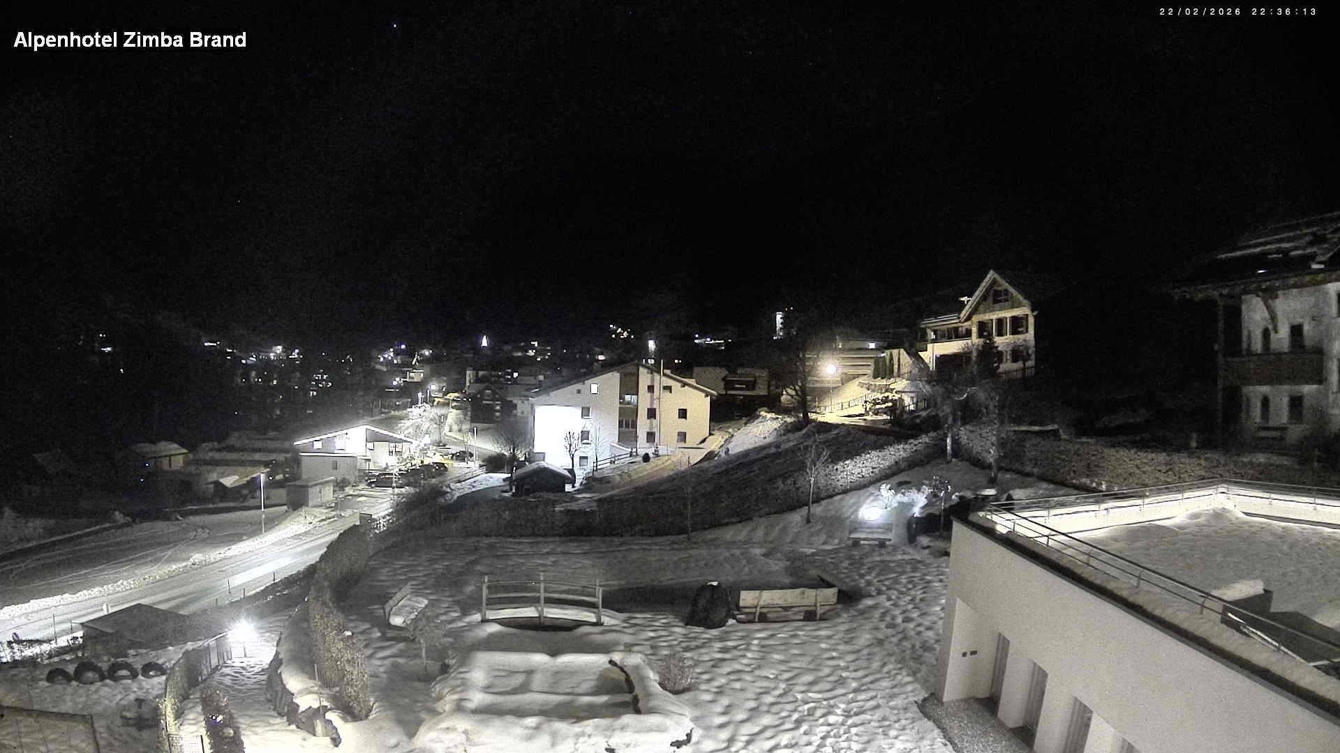 Archiv Foto Webcam Alpenhof Zimba, Brand, Vorarlberg