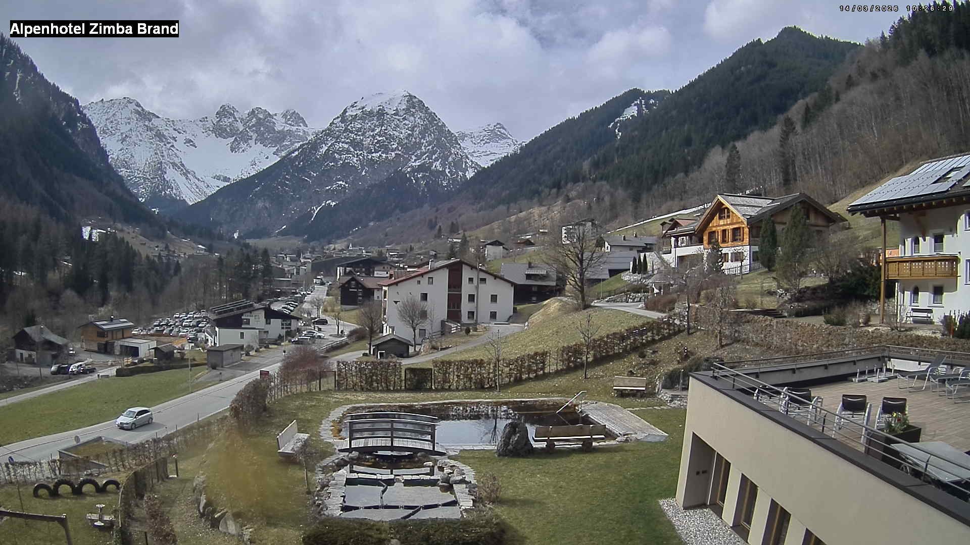 Archiv Foto Webcam Alpenhof Zimba, Brand, Vorarlberg