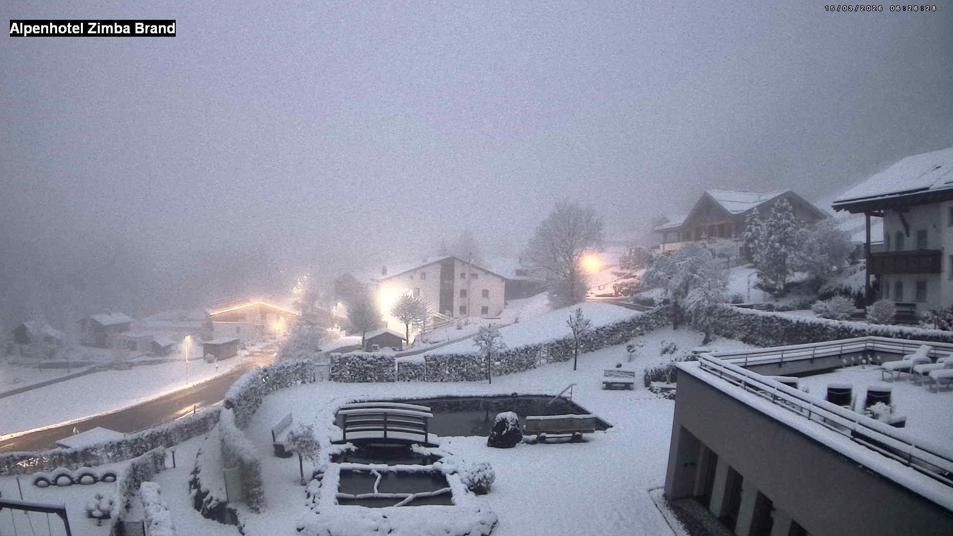 Archiv Foto Webcam Alpenhof Zimba, Brand, Vorarlberg