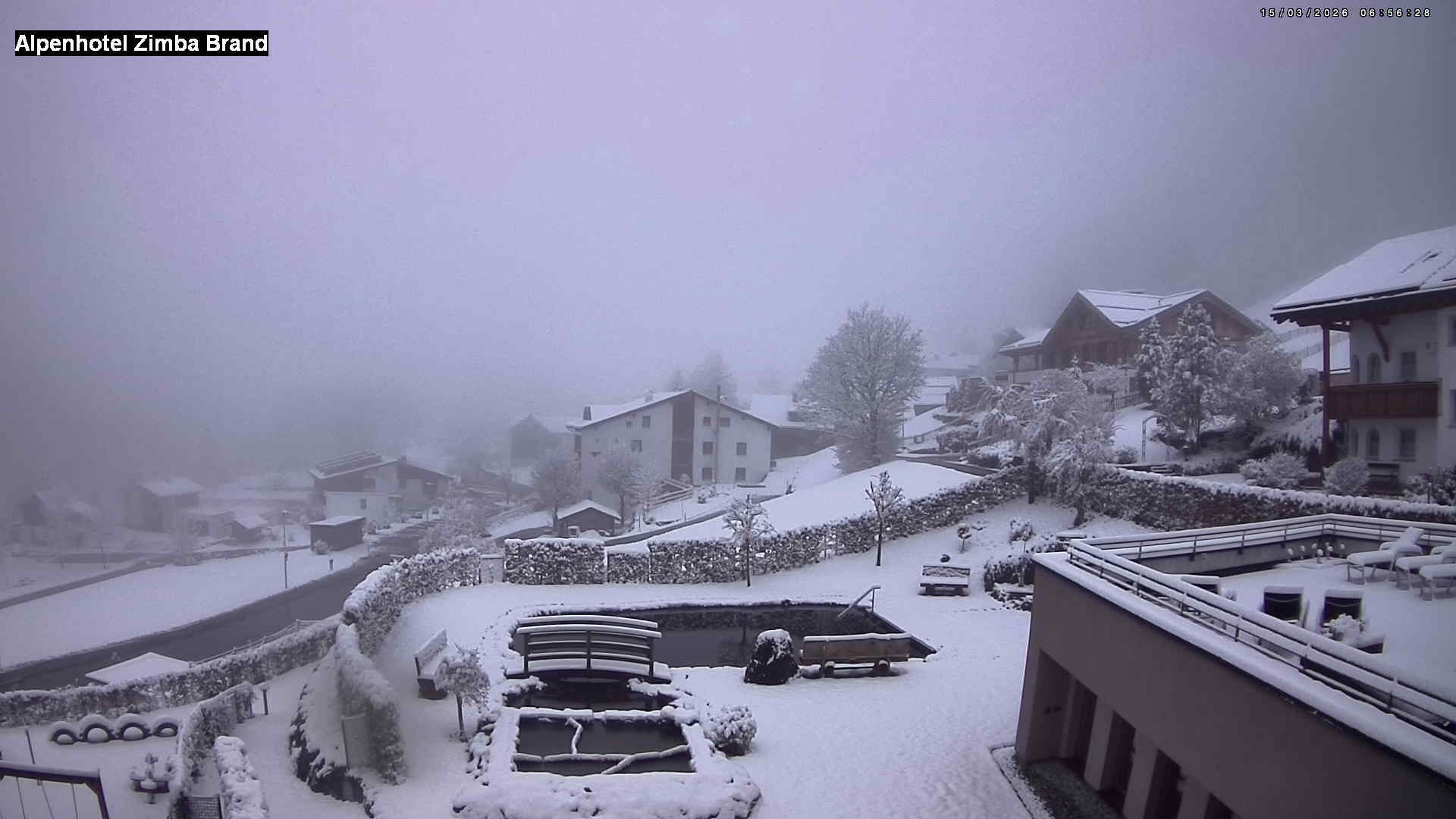 Archiv Foto Webcam Alpenhof Zimba, Brand, Vorarlberg