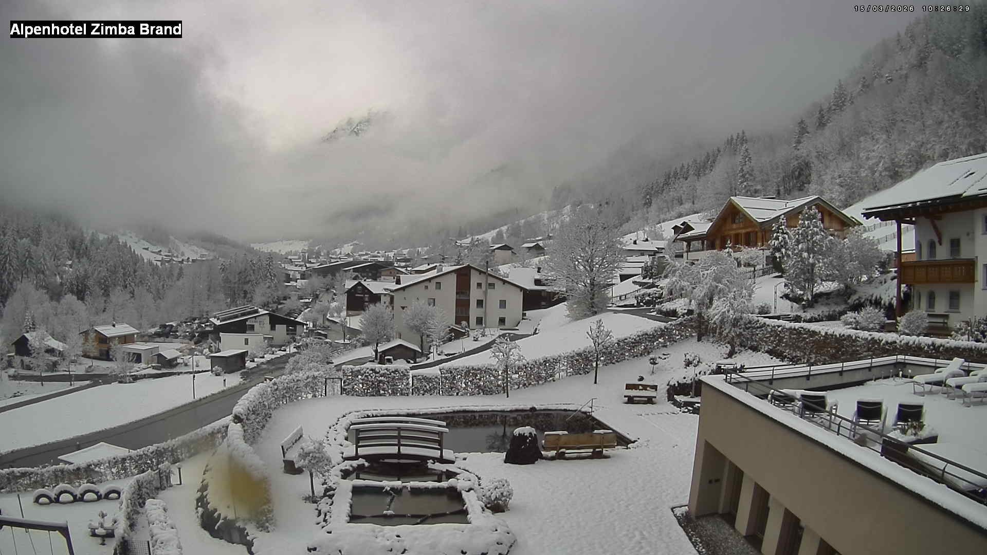 Archiv Foto Webcam Alpenhof Zimba, Brand, Vorarlberg