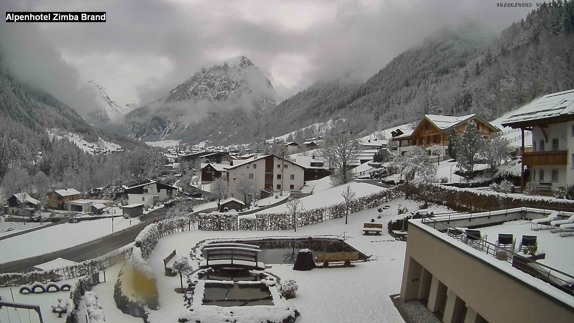 Archiv Foto Webcam Alpenhof Zimba, Brand, Vorarlberg