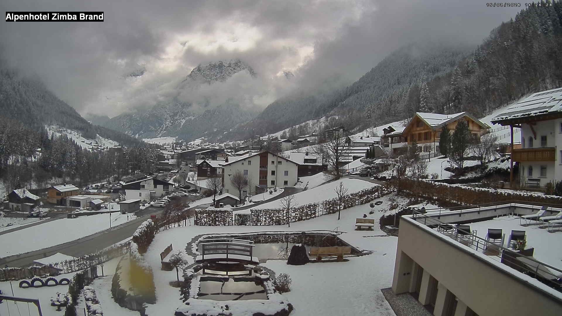 Archiv Foto Webcam Alpenhof Zimba, Brand, Vorarlberg