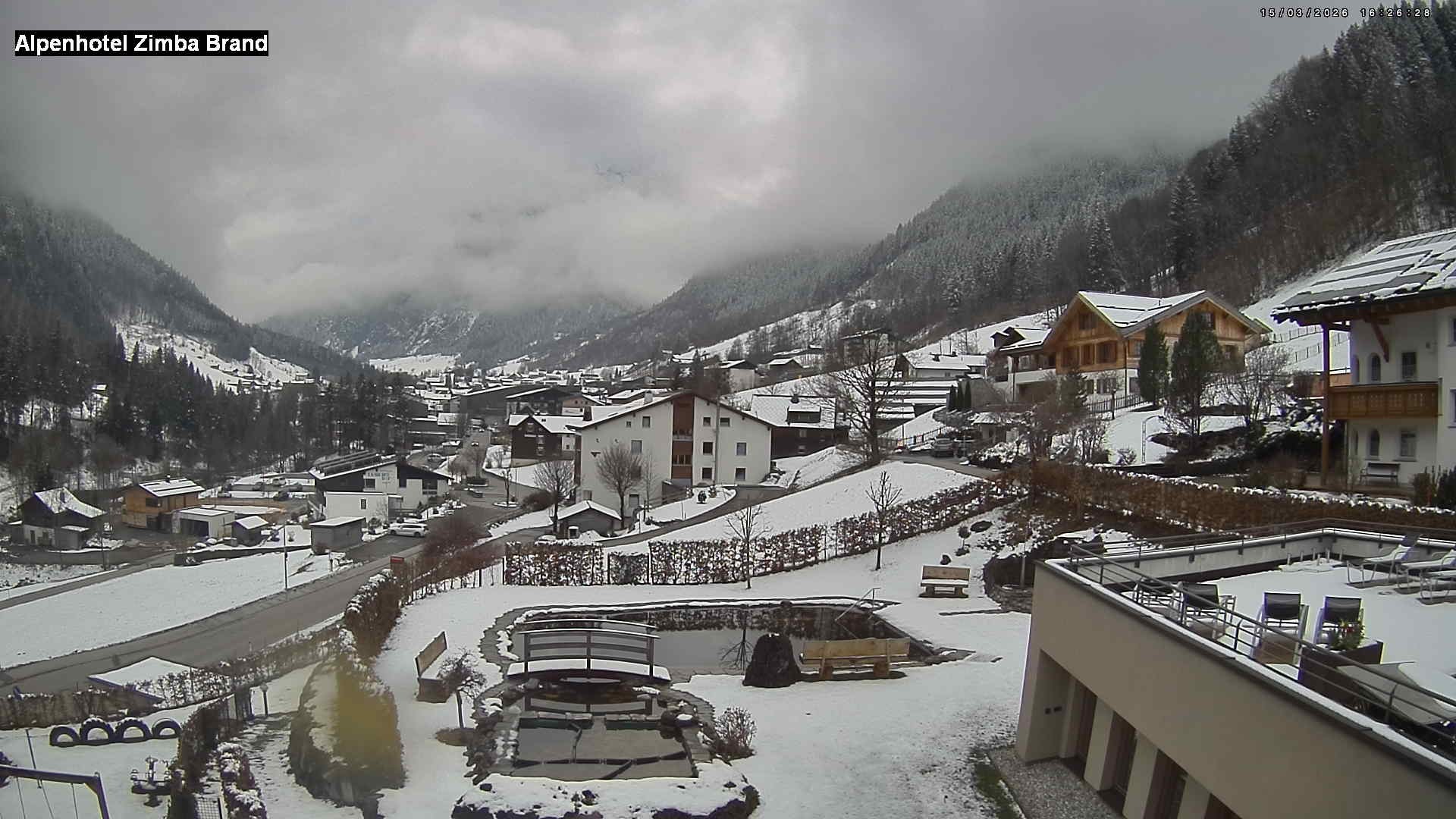 Archiv Foto Webcam Alpenhof Zimba, Brand, Vorarlberg
