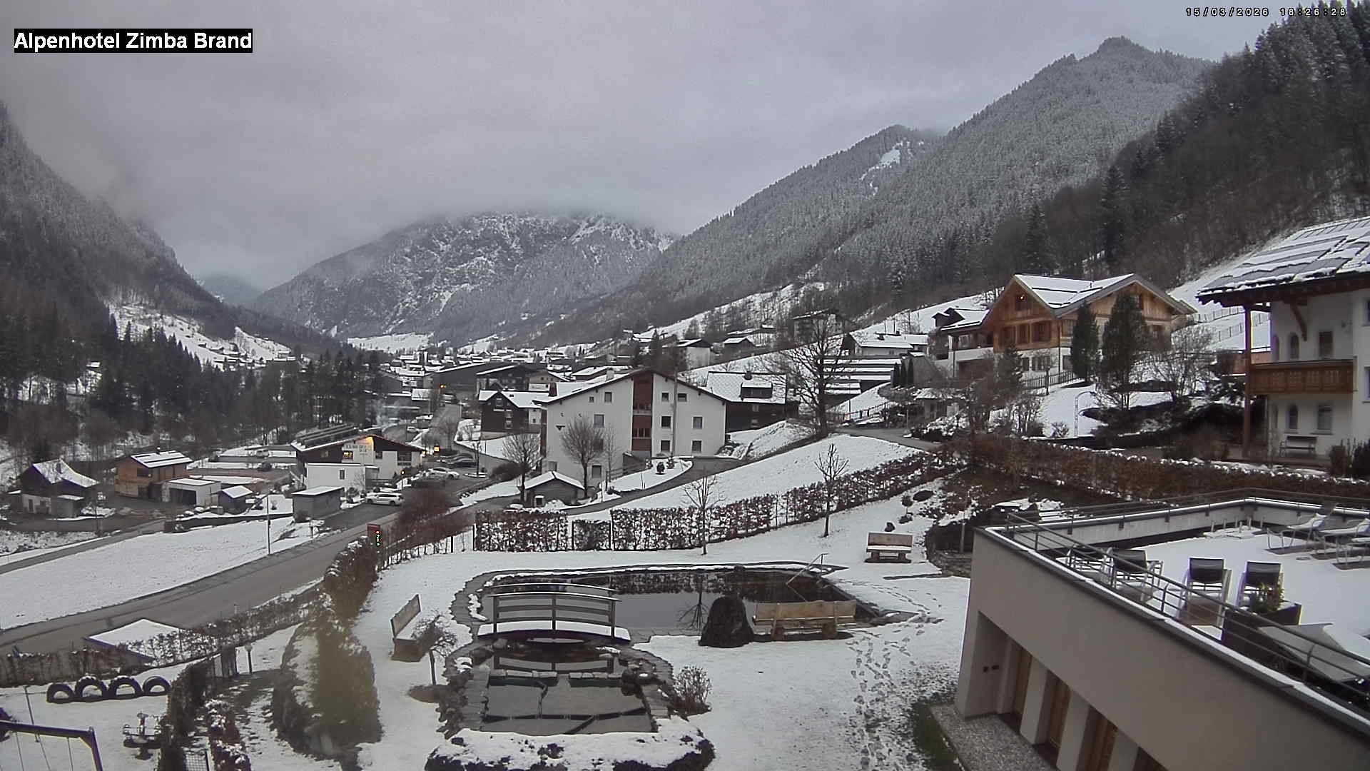 Archiv Foto Webcam Alpenhof Zimba, Brand, Vorarlberg