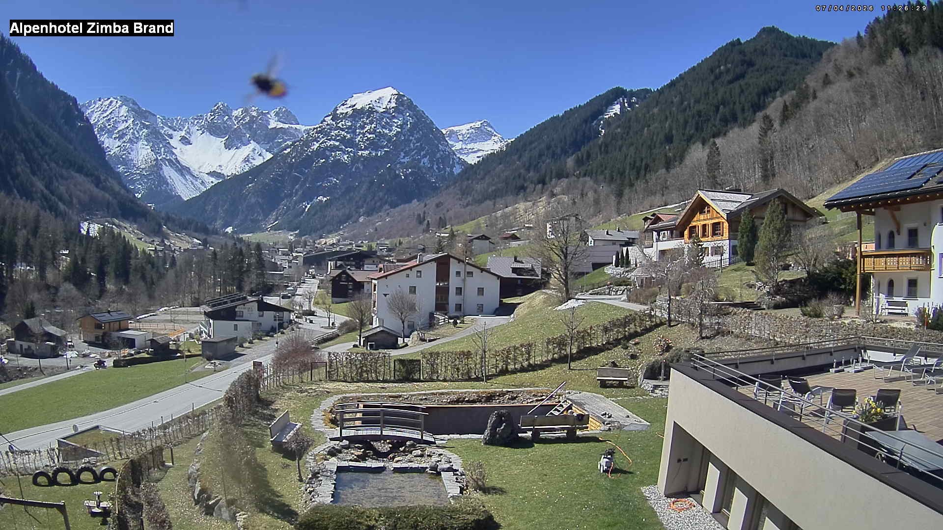 Archiv Foto Webcam Alpenhof Zimba, Brand, Vorarlberg