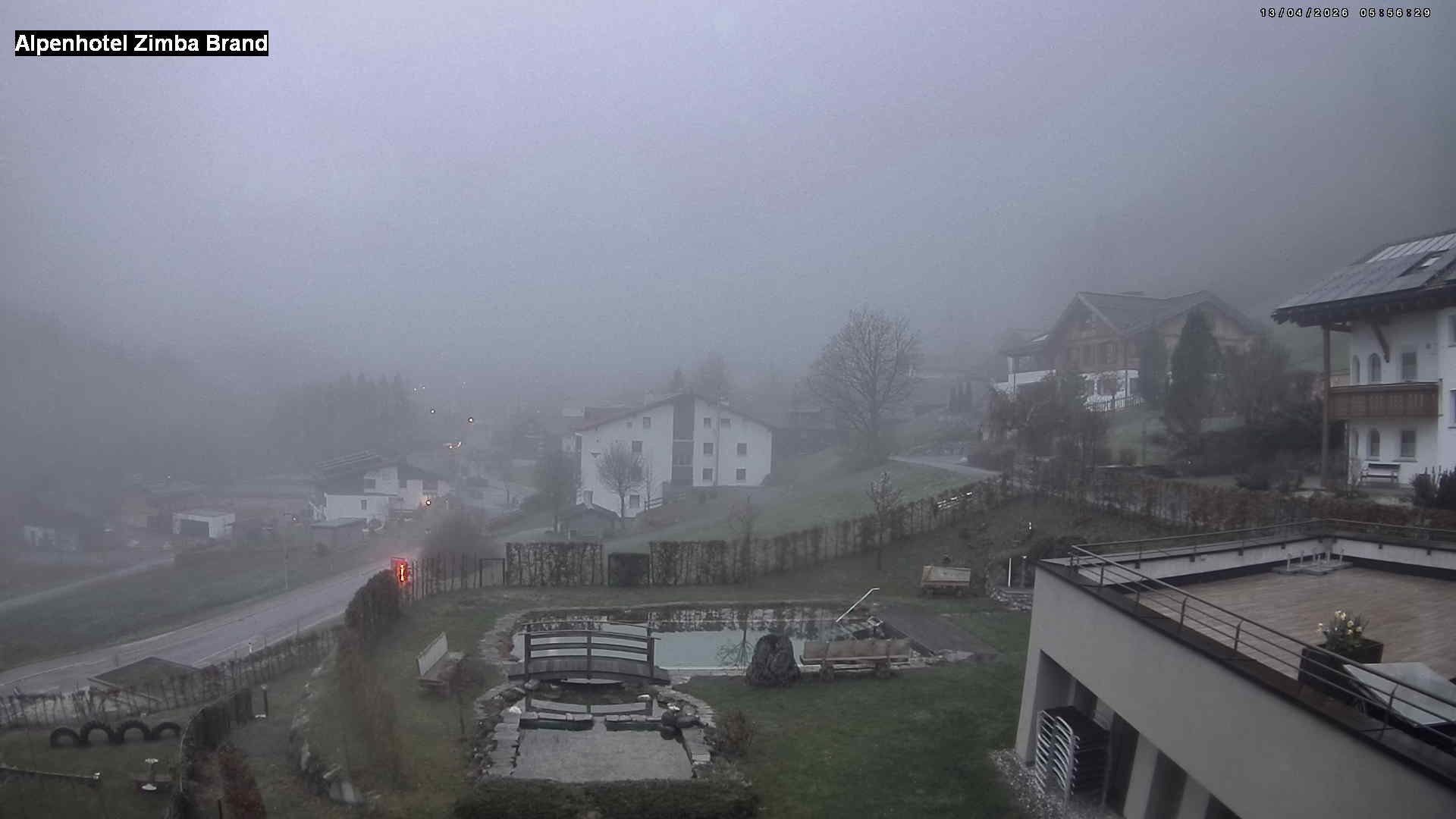 Archiv Foto Webcam Alpenhof Zimba, Brand, Vorarlberg