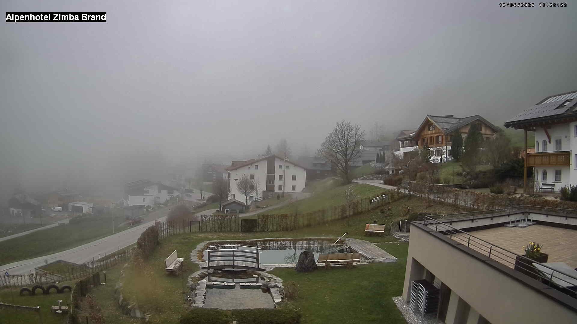 Archiv Foto Webcam Alpenhof Zimba, Brand, Vorarlberg