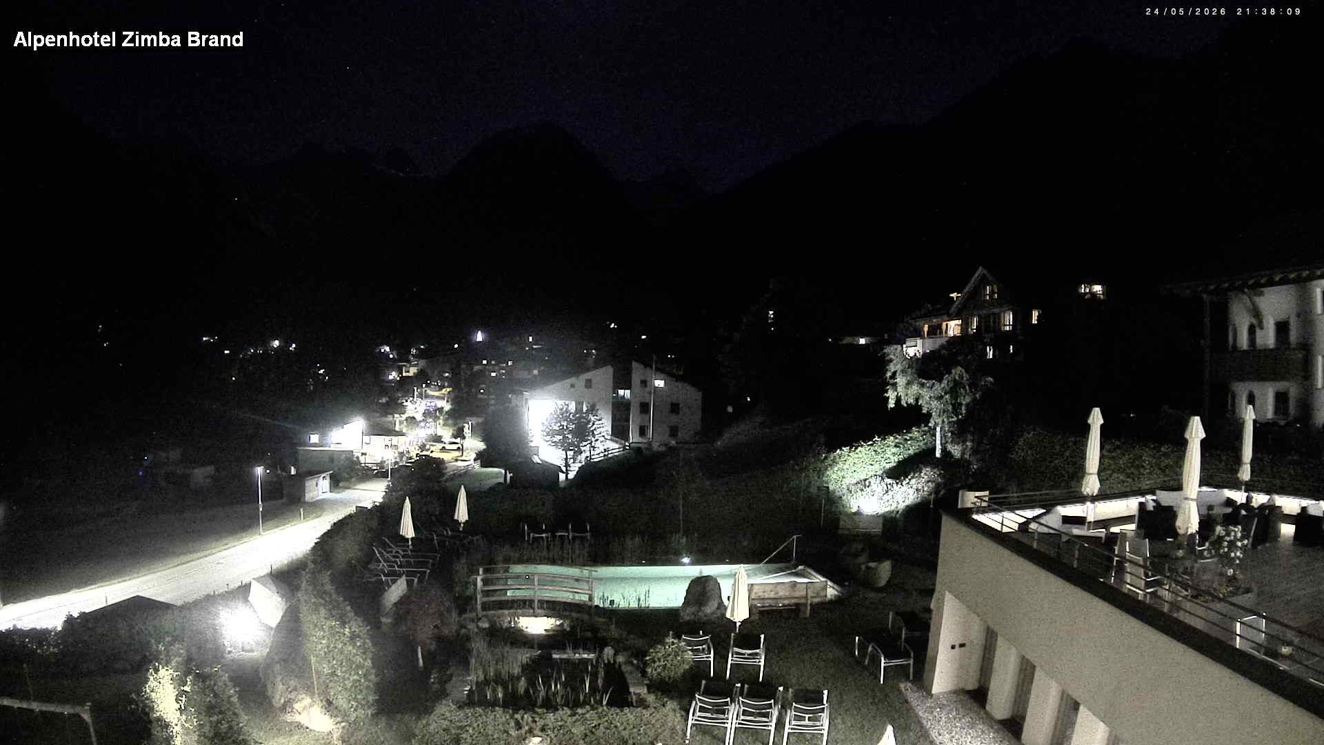 Archiv Foto Webcam Alpenhof Zimba, Brand, Vorarlberg