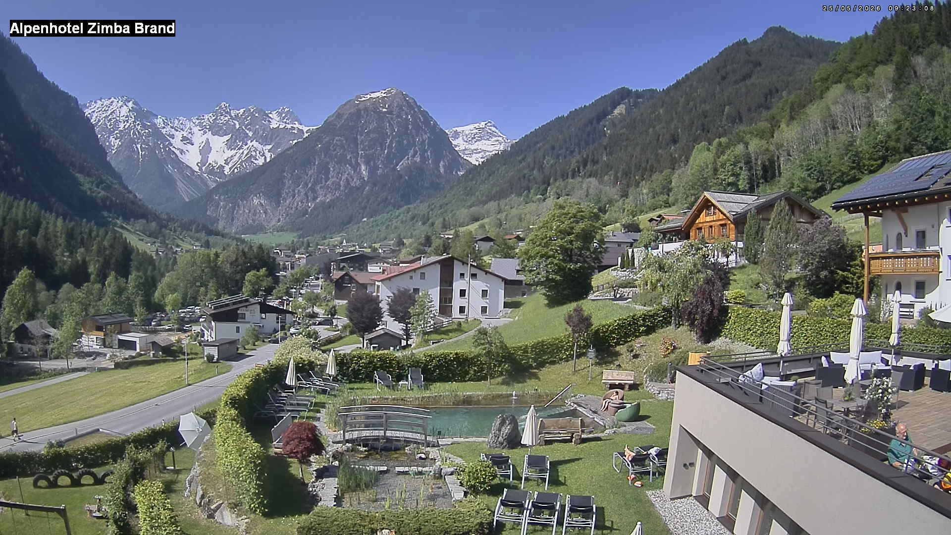 Archiv Foto Webcam Alpenhof Zimba, Brand, Vorarlberg