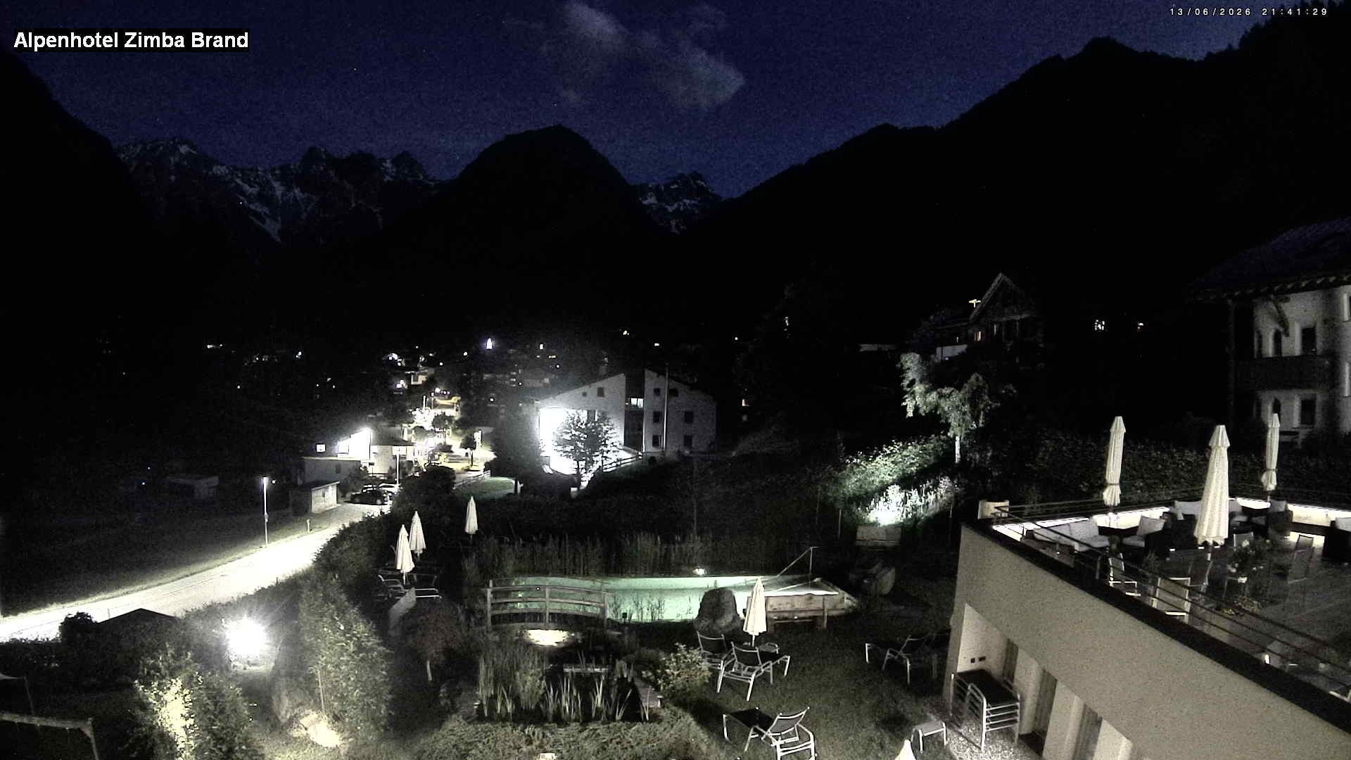 Archiv Foto Webcam Alpenhof Zimba, Brand, Vorarlberg