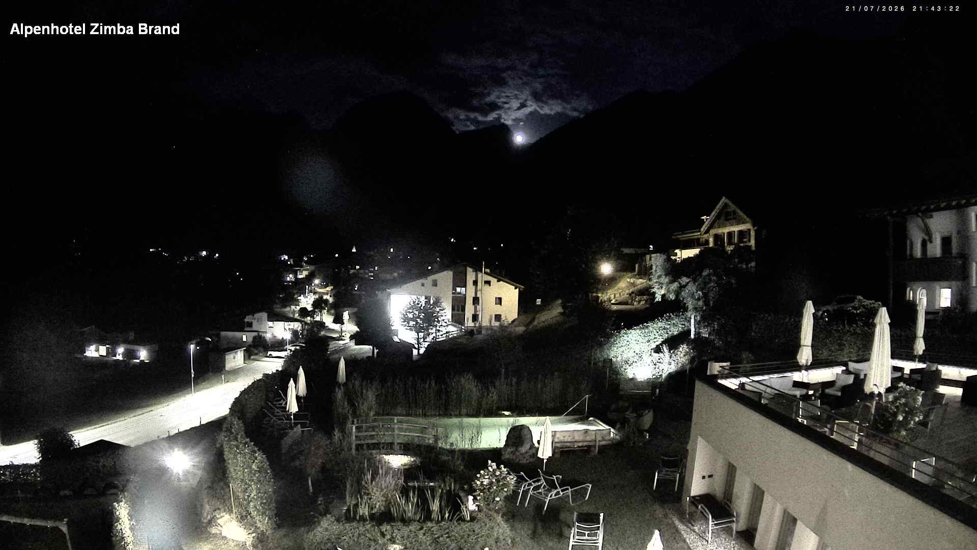 Archiv Foto Webcam Alpenhof Zimba, Brand, Vorarlberg