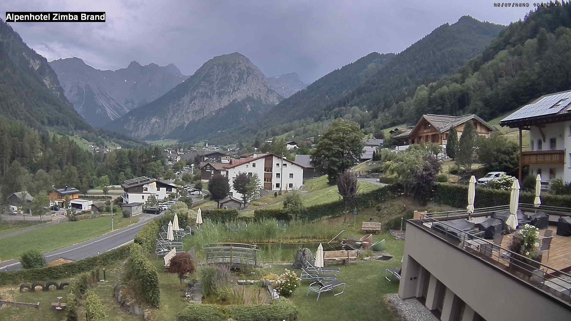 Archiv Foto Webcam Alpenhof Zimba, Brand, Vorarlberg