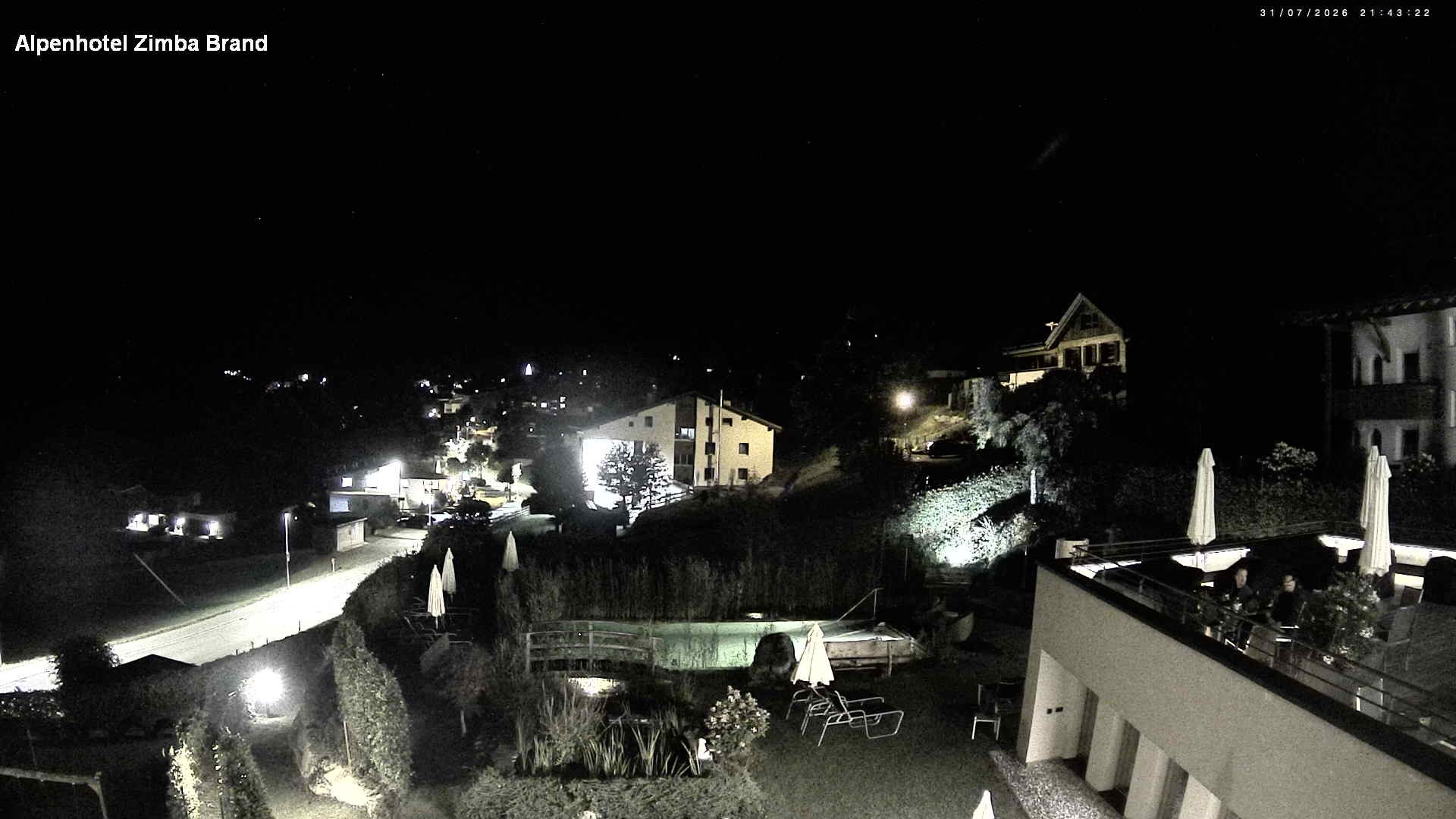 Archiv Foto Webcam Alpenhof Zimba, Brand, Vorarlberg