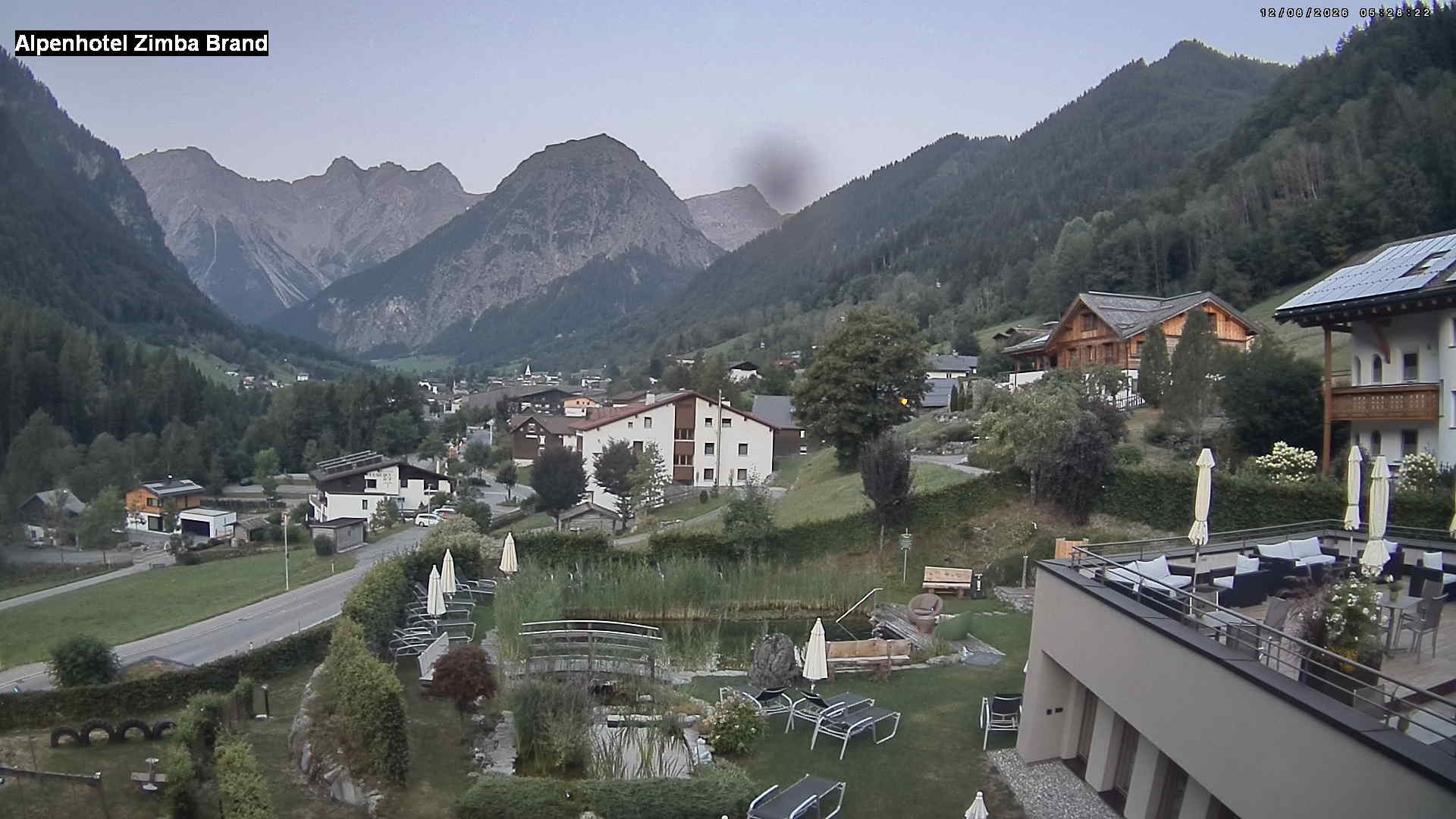 Archiv Foto Webcam Alpenhof Zimba, Brand, Vorarlberg