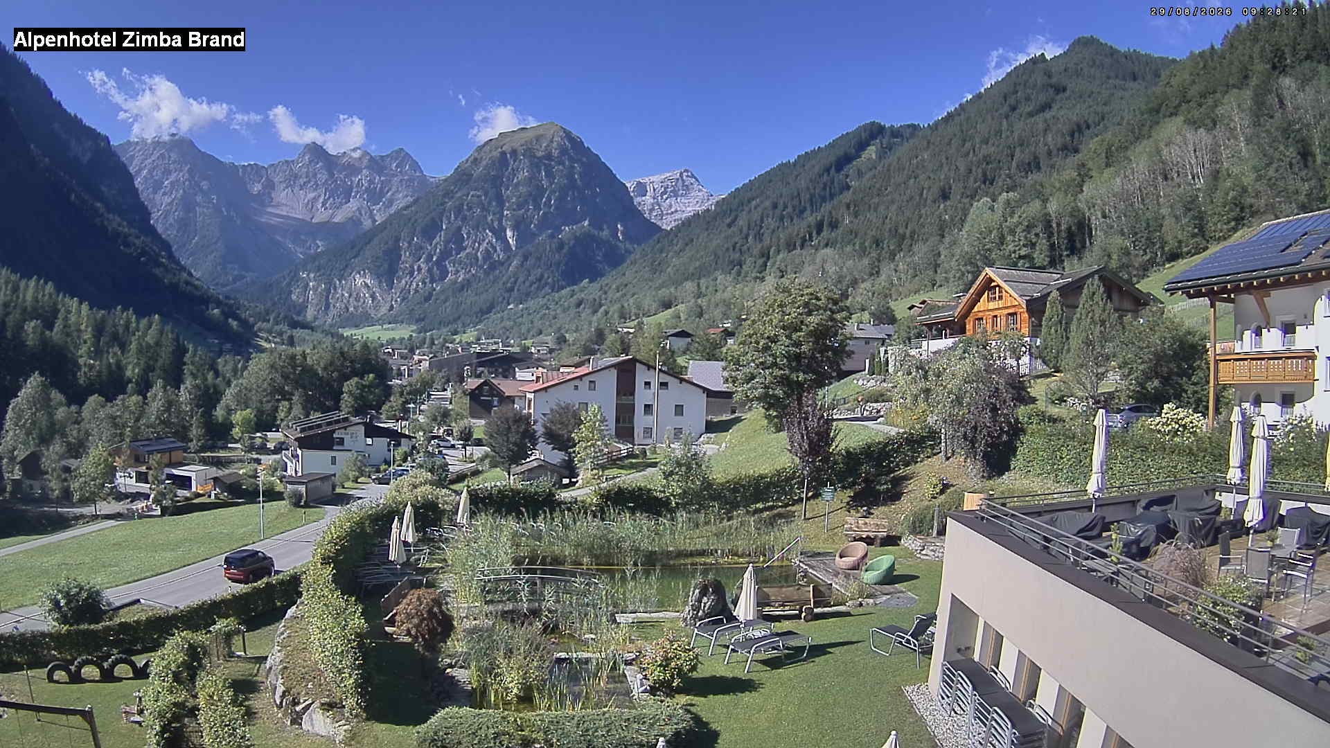 Archiv Foto Webcam Alpenhof Zimba, Brand, Vorarlberg