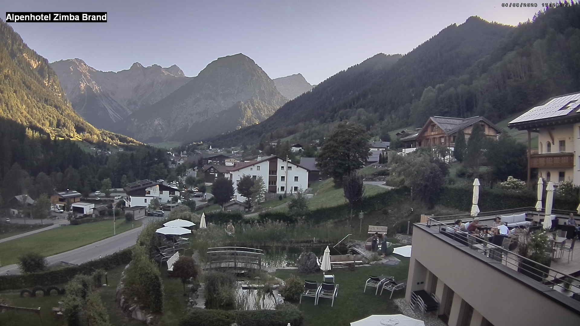 Archiv Foto Webcam Alpenhof Zimba, Brand, Vorarlberg