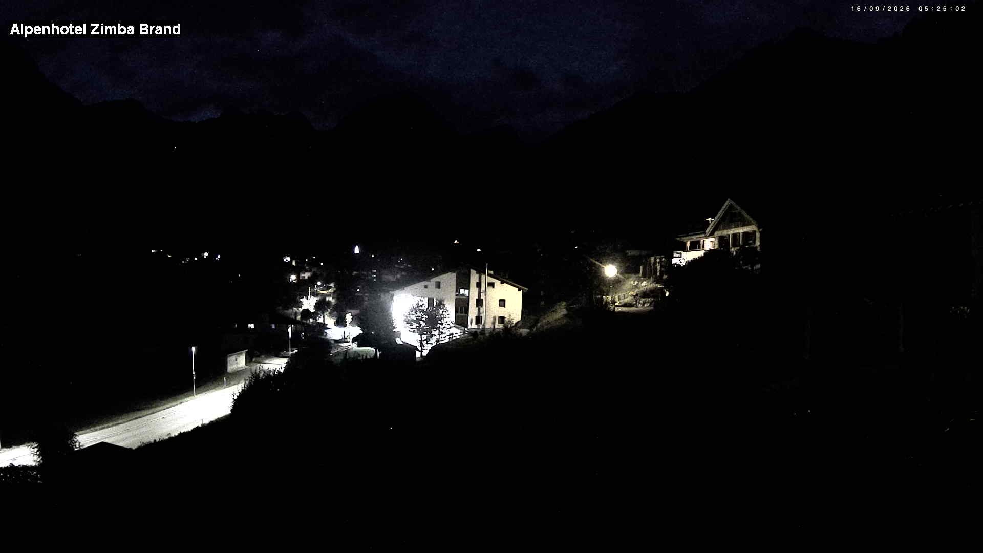 Archiv Foto Webcam Alpenhof Zimba, Brand, Vorarlberg