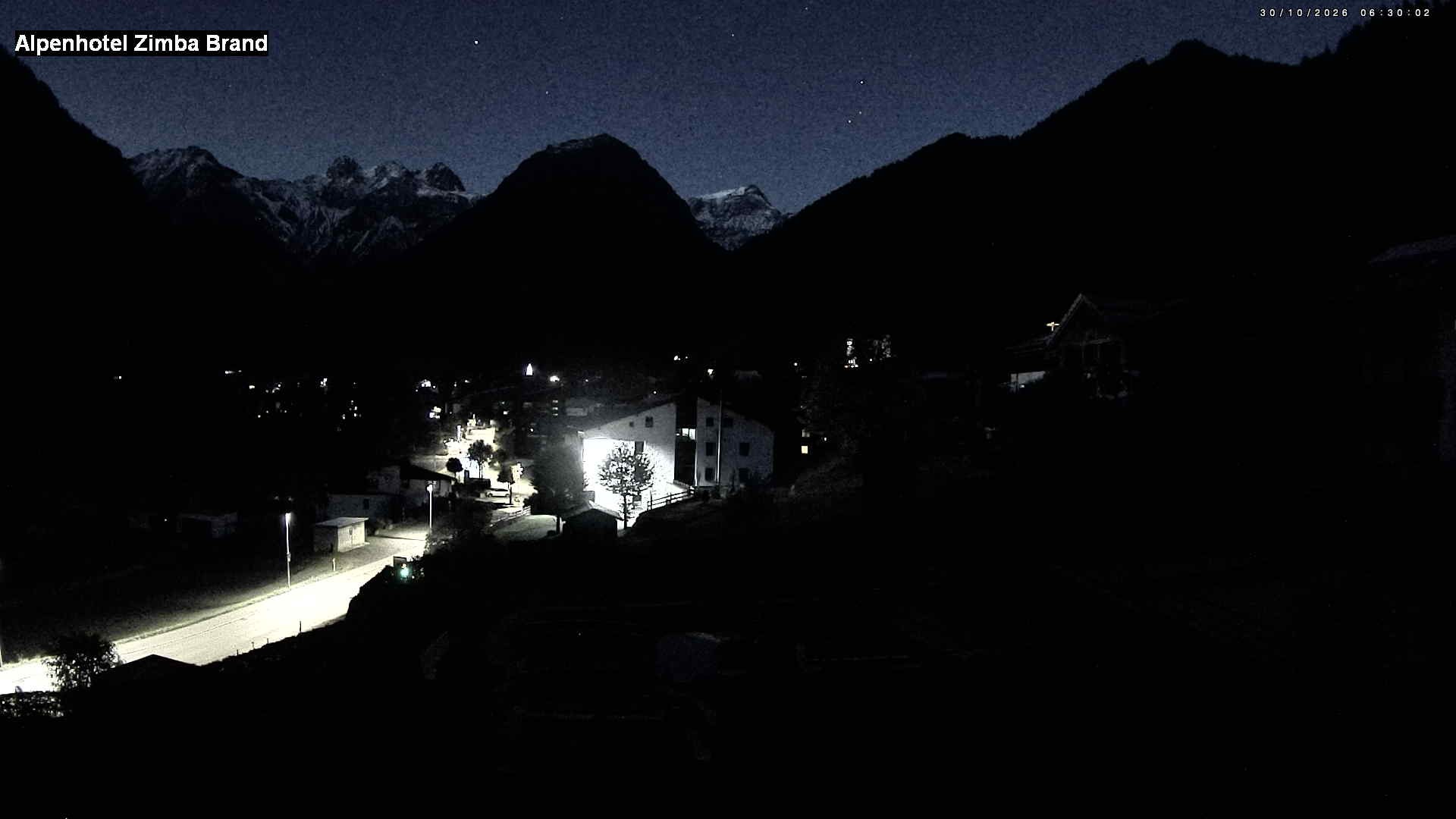 Archiv Foto Webcam Alpenhof Zimba, Brand, Vorarlberg