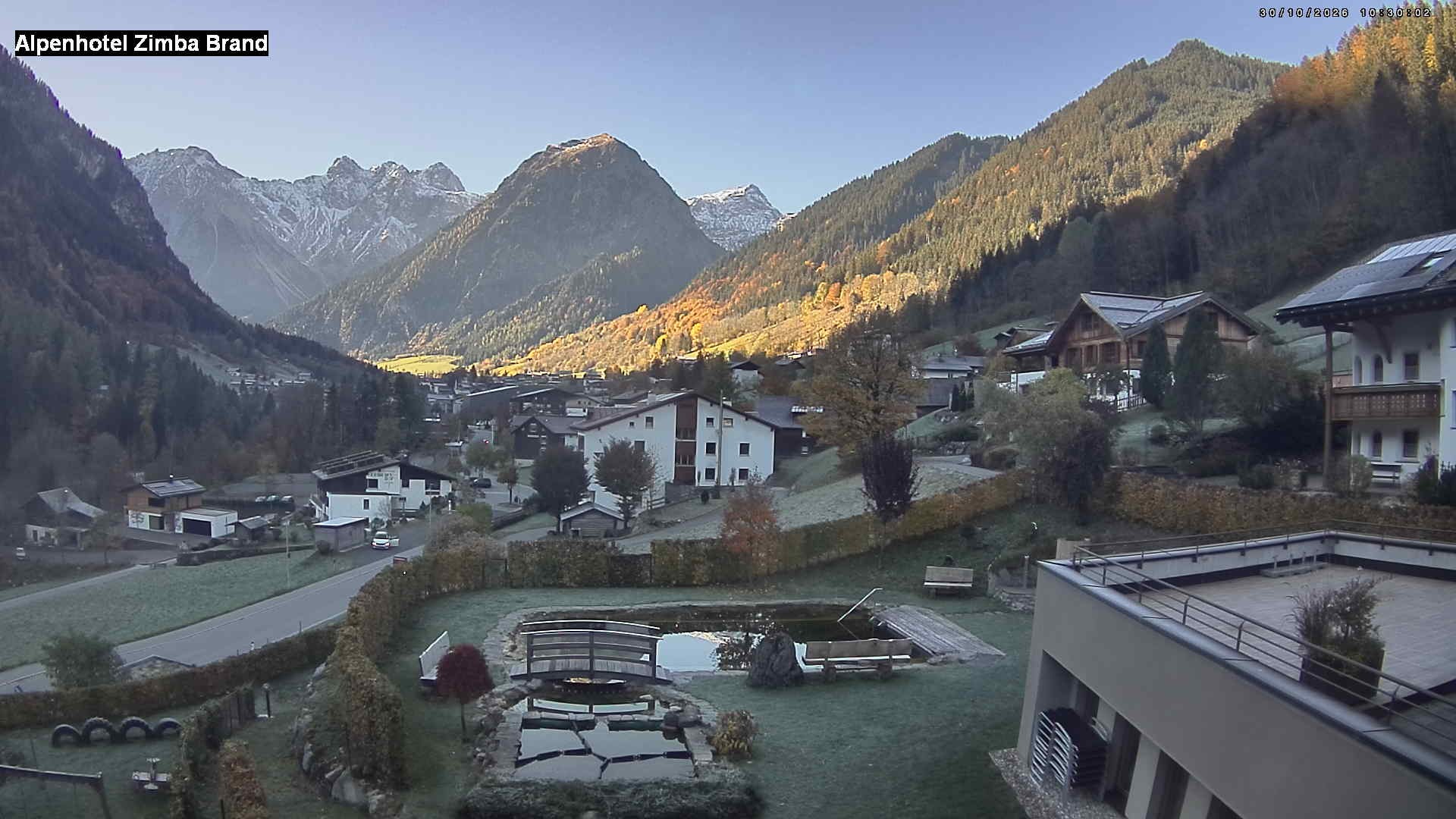 Archiv Foto Webcam Alpenhof Zimba, Brand, Vorarlberg