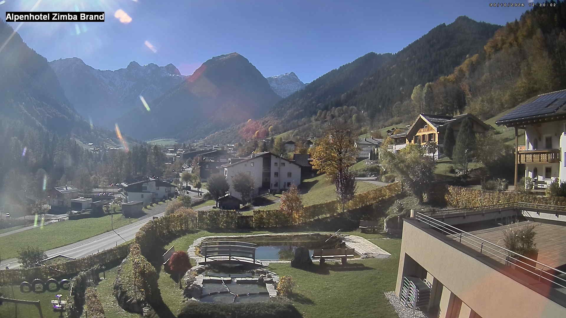 Archiv Foto Webcam Alpenhof Zimba, Brand, Vorarlberg
