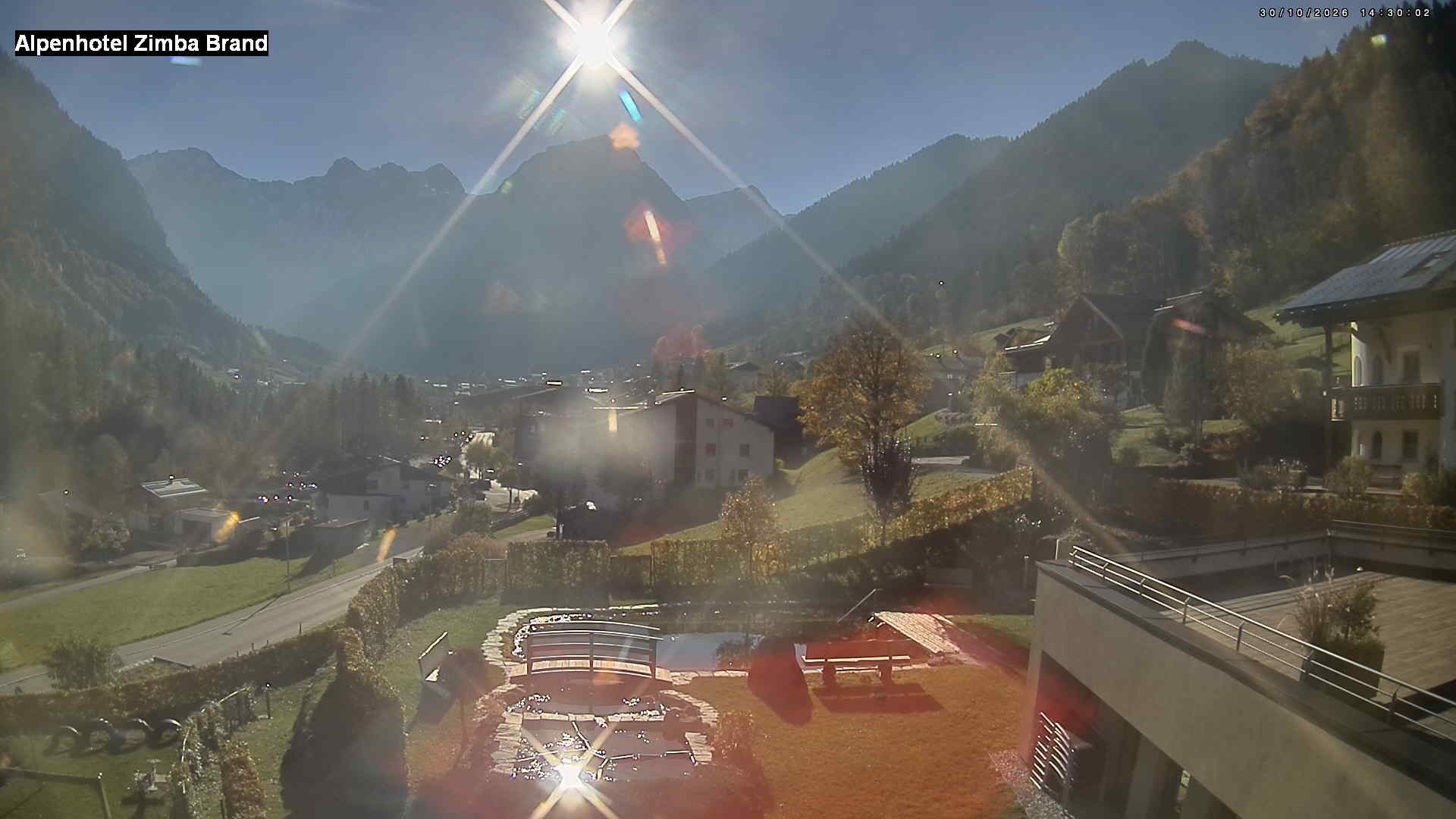 Archiv Foto Webcam Alpenhof Zimba, Brand, Vorarlberg