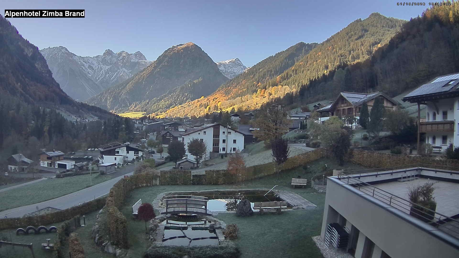 Archiv Foto Webcam Alpenhof Zimba, Brand, Vorarlberg