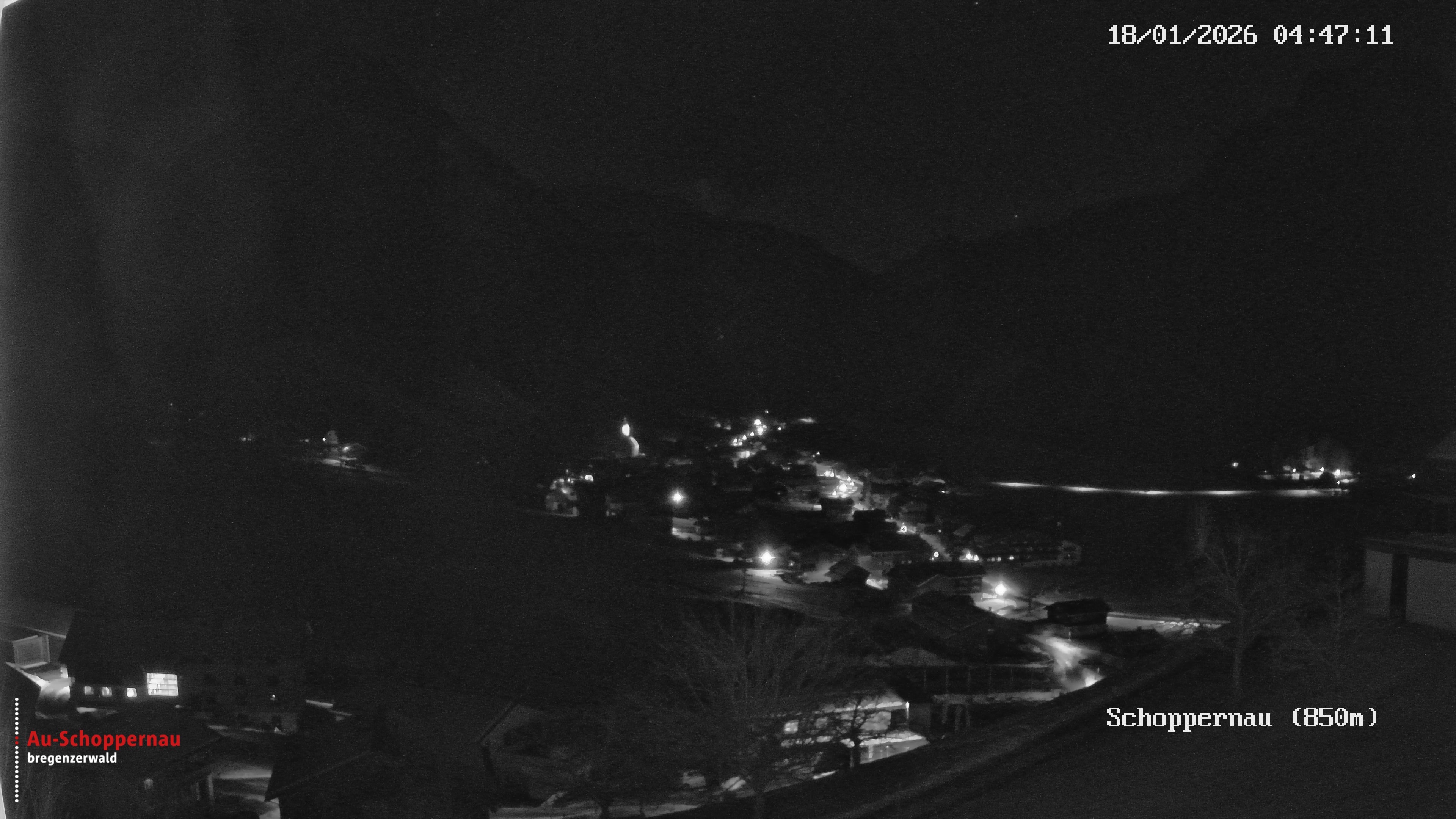 Archiv Foto Webcam Schoppernau im Bregenzerwald