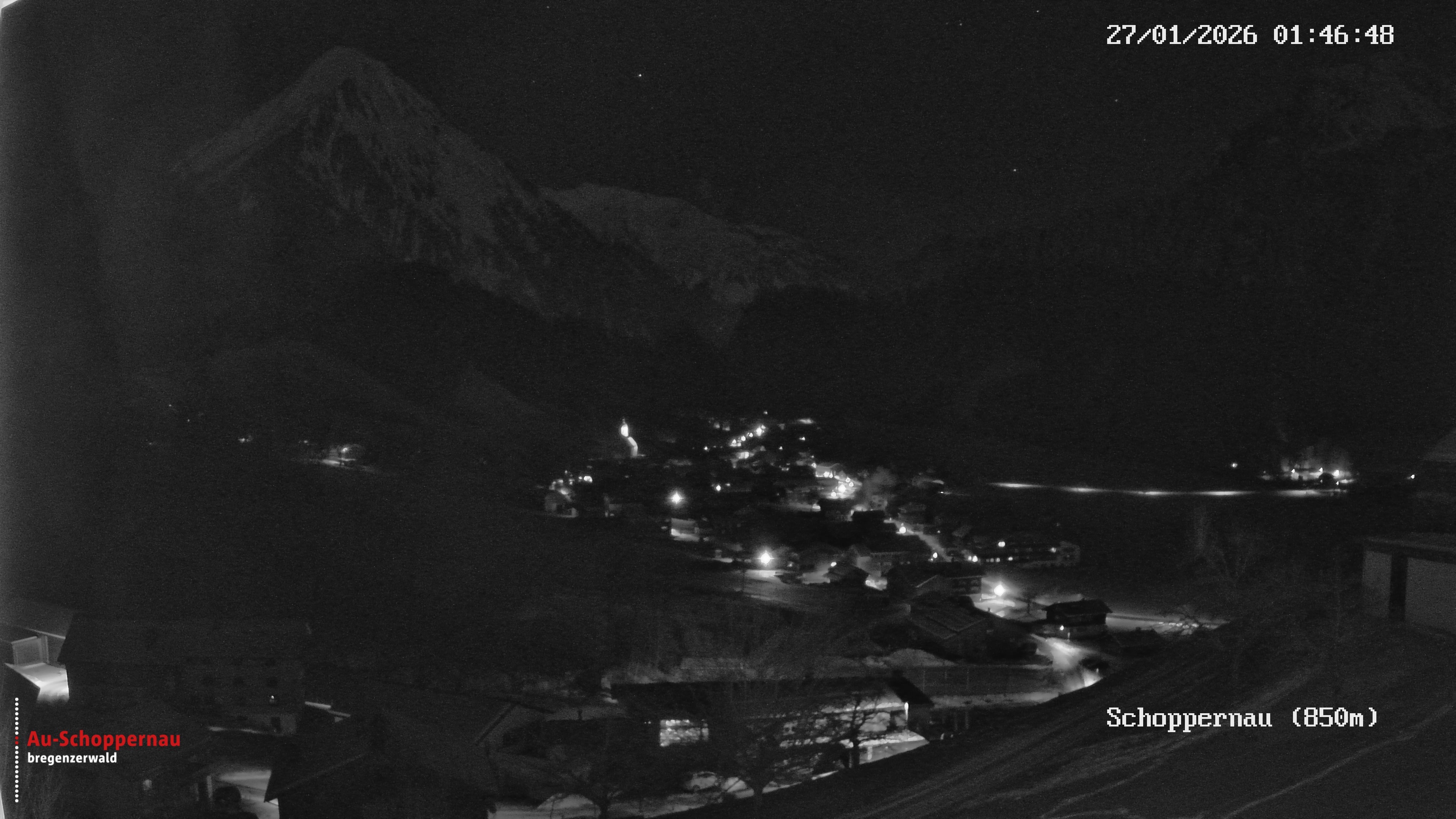 Archiv Foto Webcam Schoppernau im Bregenzerwald