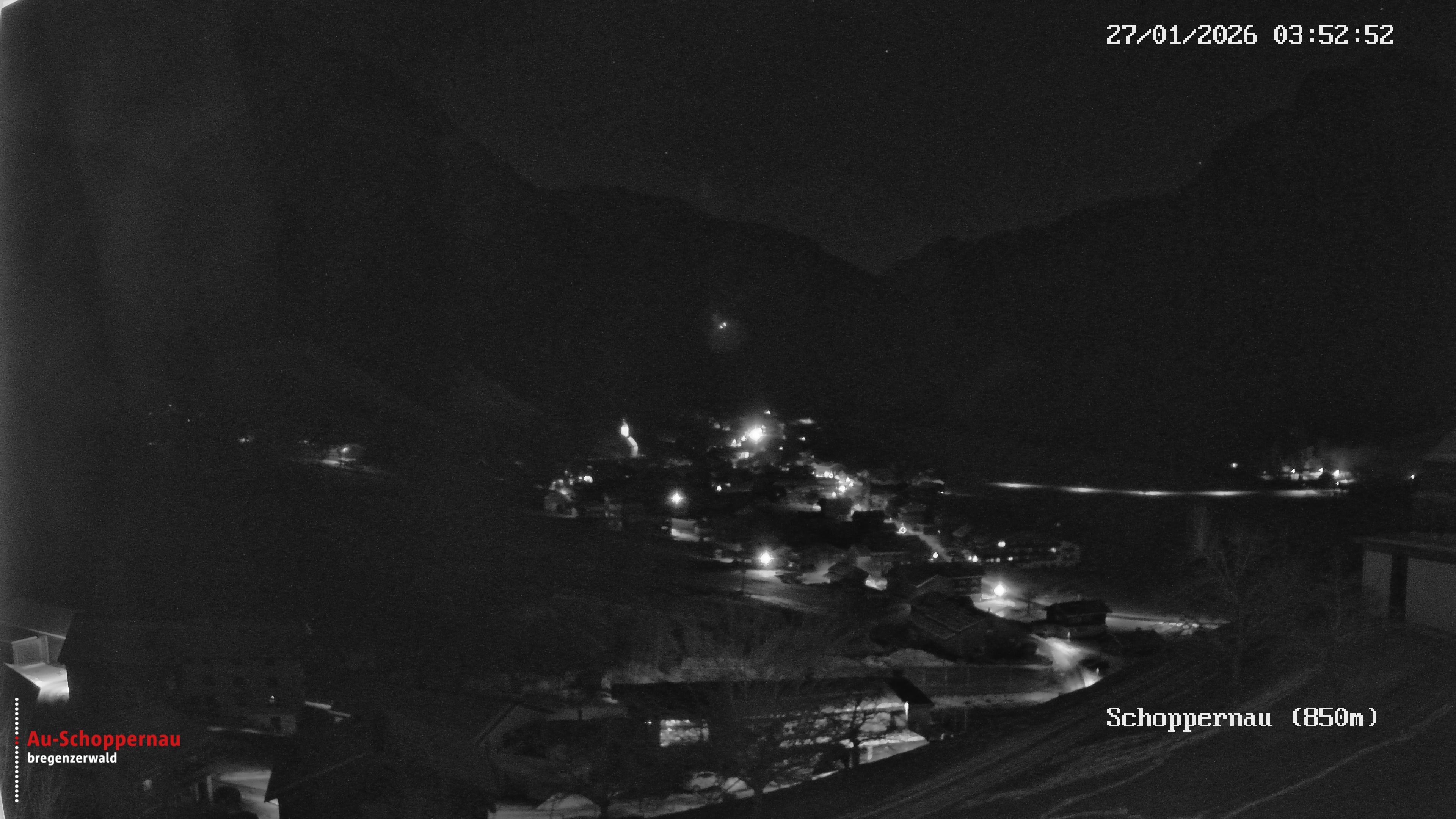 Archiv Foto Webcam Schoppernau im Bregenzerwald