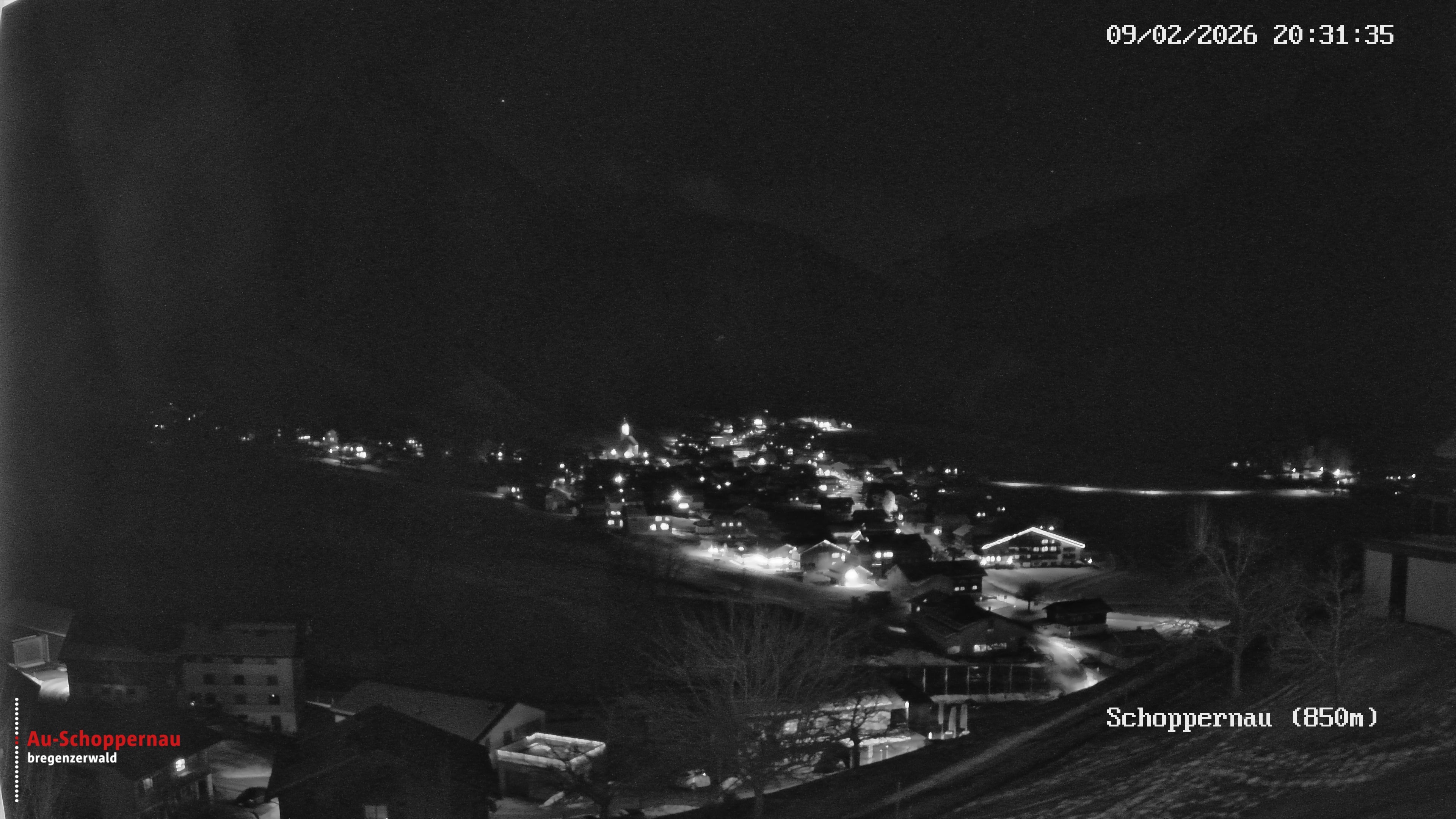 Archiv Foto Webcam Schoppernau im Bregenzerwald