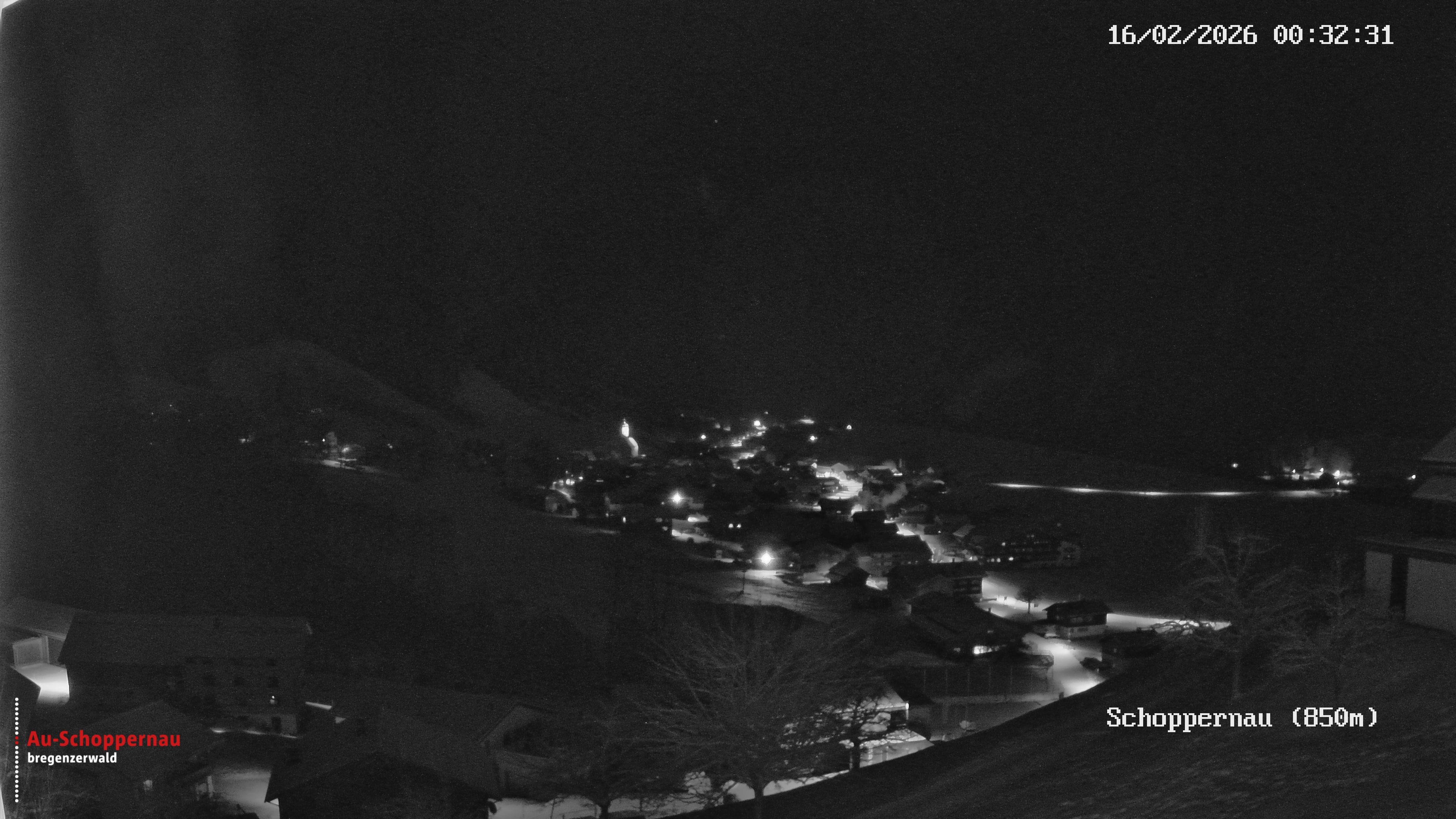 Archiv Foto Webcam Schoppernau im Bregenzerwald