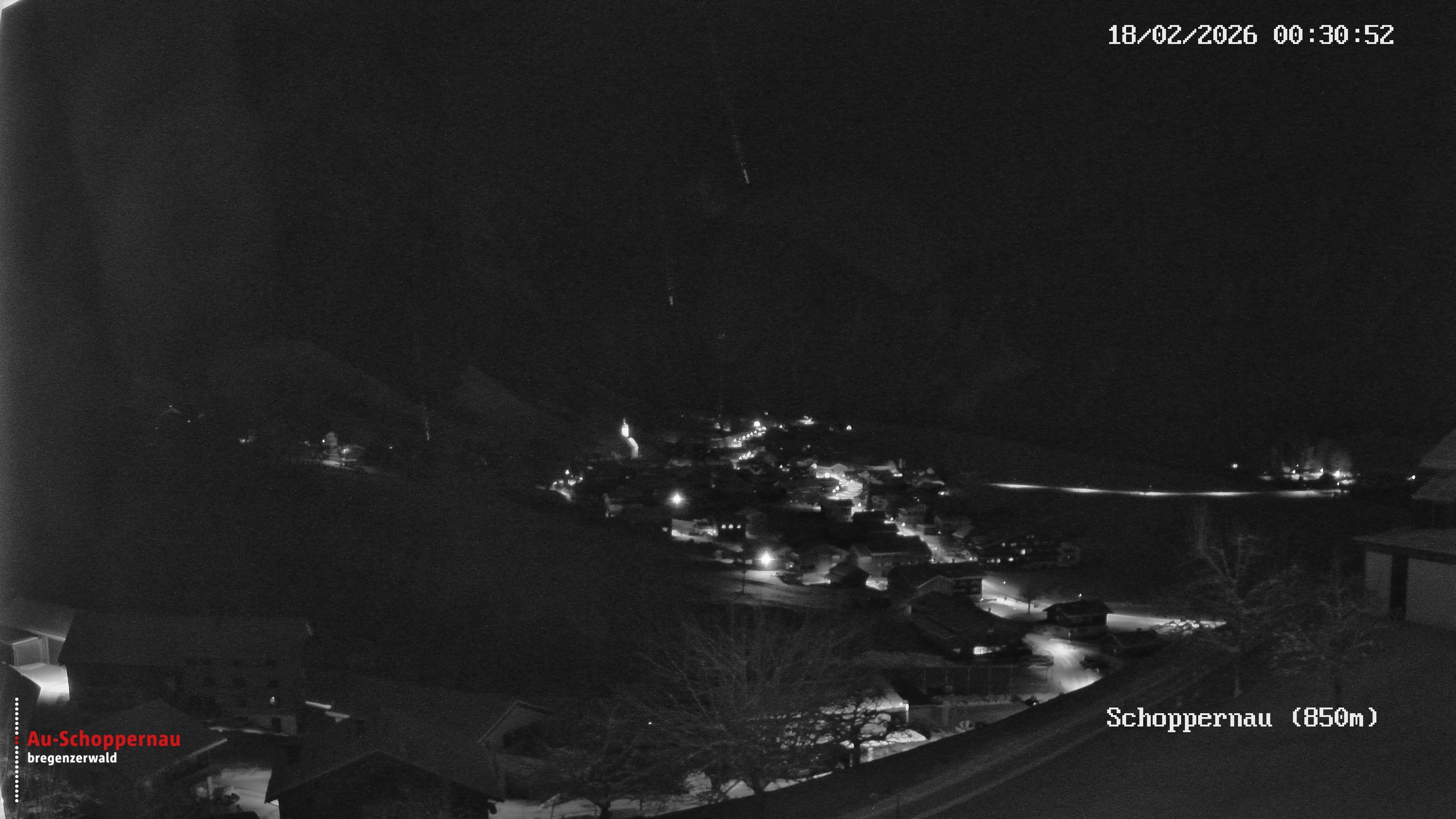 Archiv Foto Webcam Schoppernau im Bregenzerwald