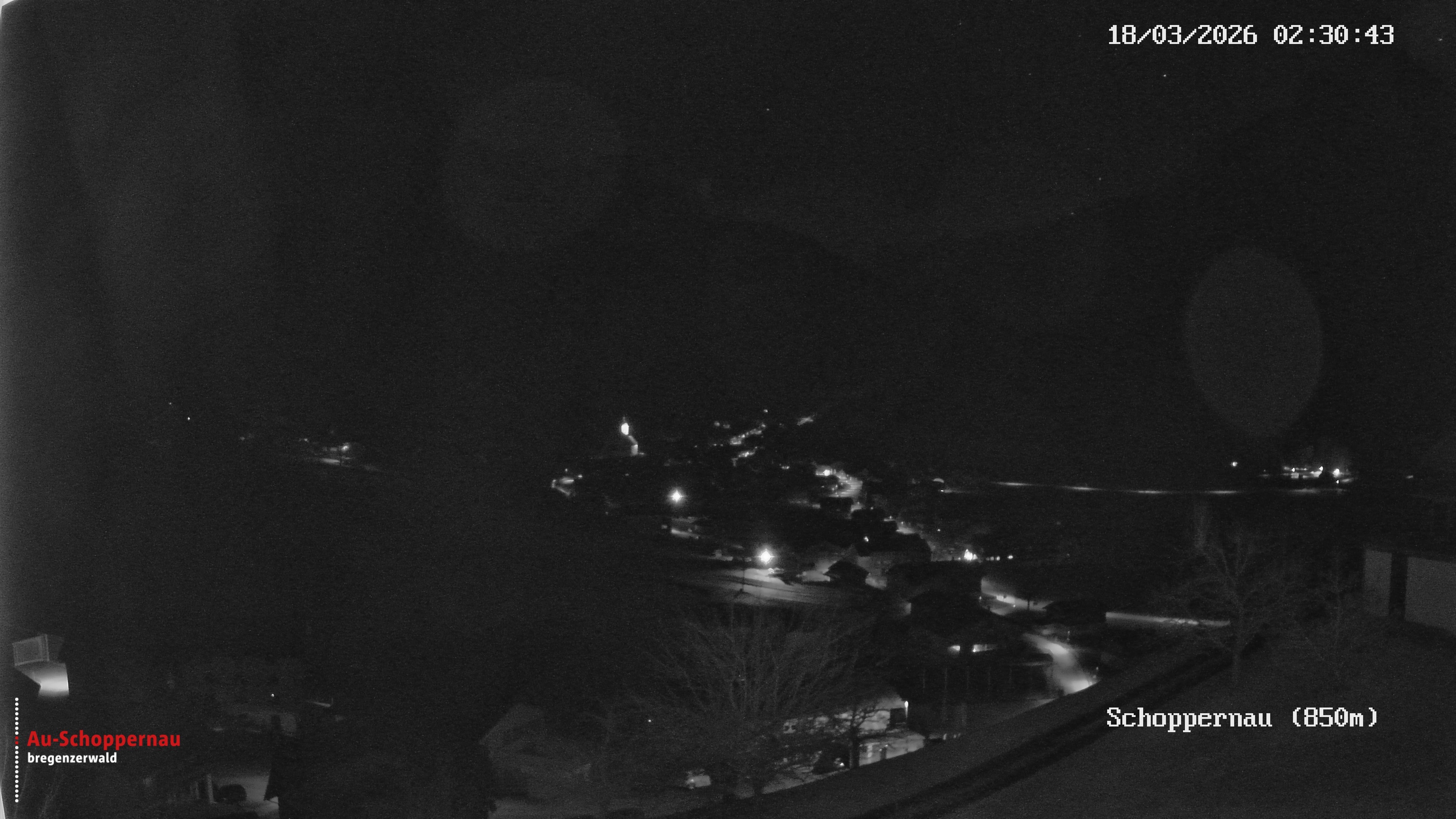 Archiv Foto Webcam Schoppernau im Bregenzerwald