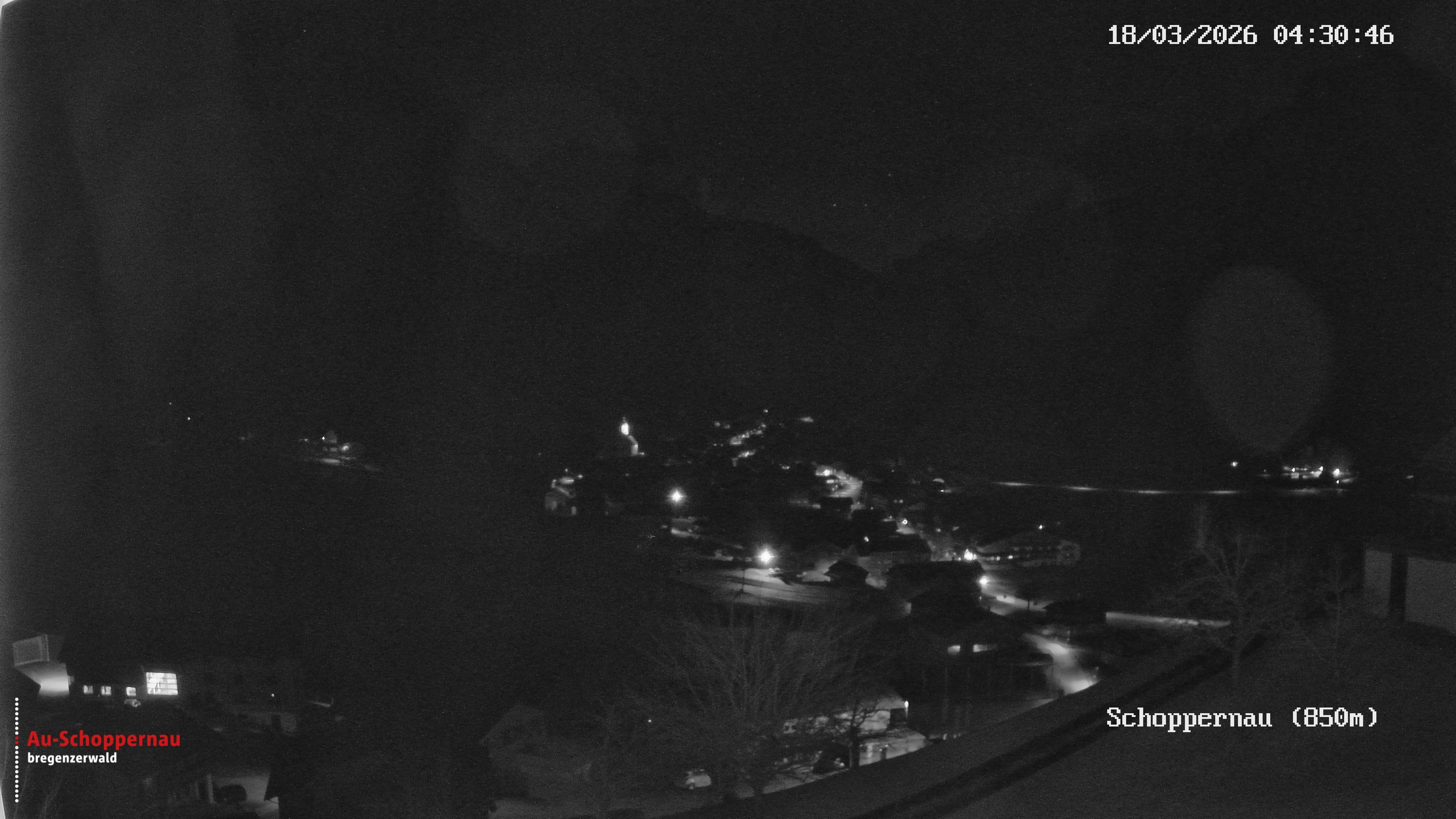 Archiv Foto Webcam Schoppernau im Bregenzerwald