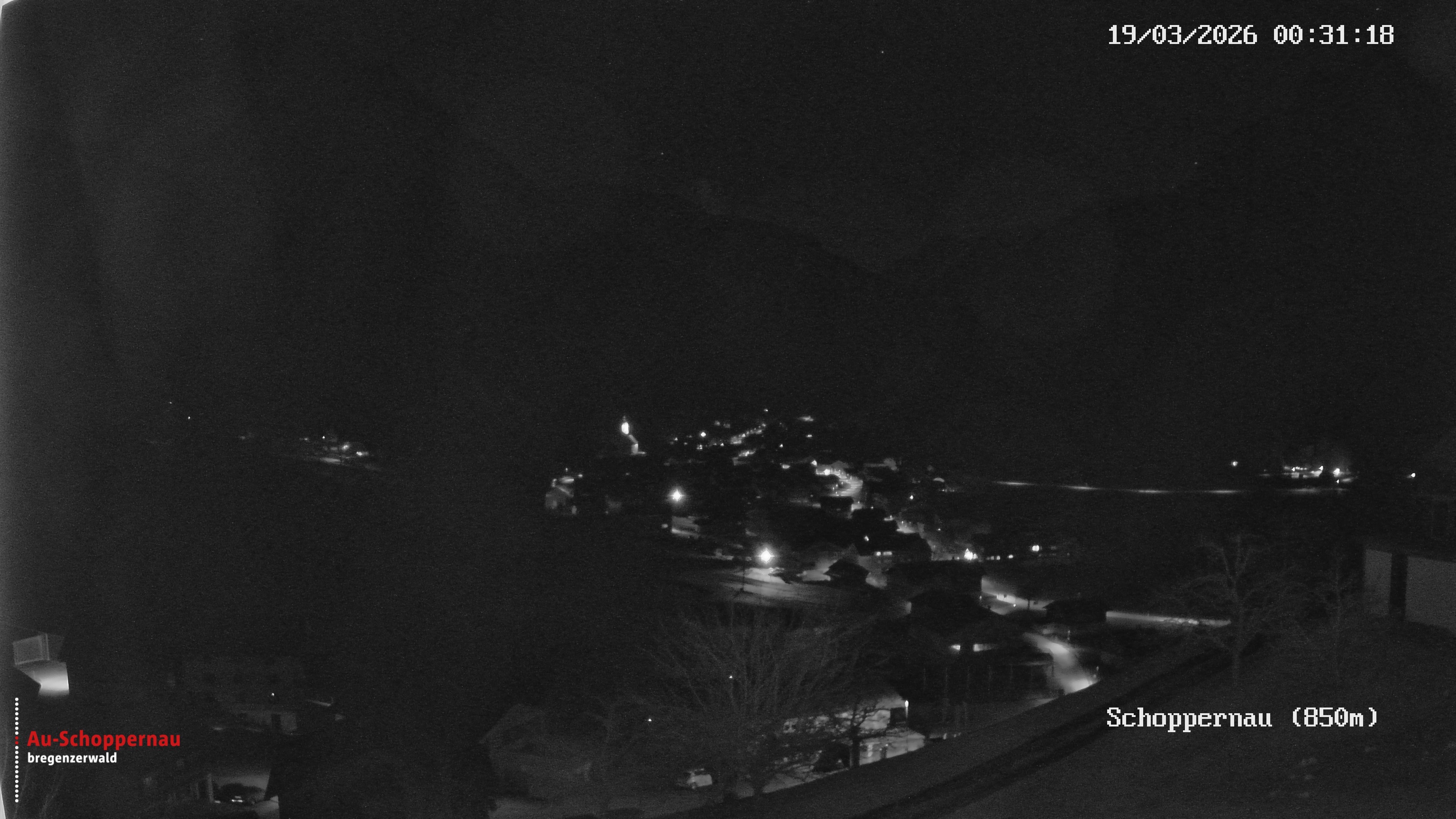 Archiv Foto Webcam Schoppernau im Bregenzerwald