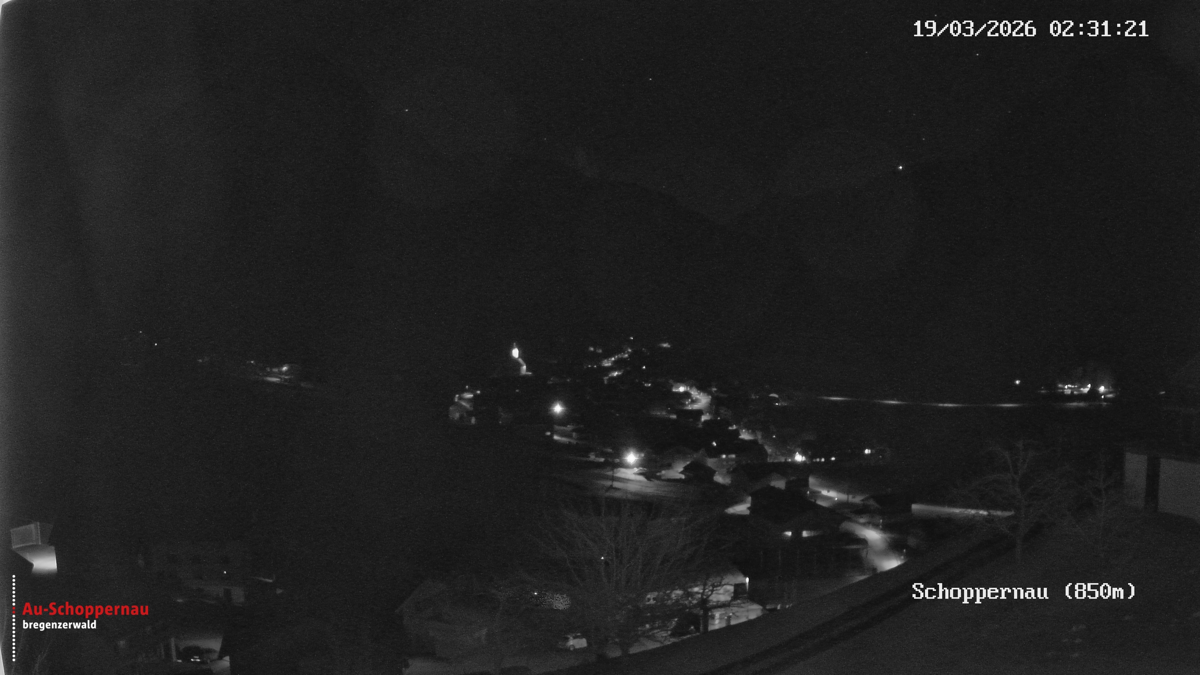 Archiv Foto Webcam Schoppernau im Bregenzerwald