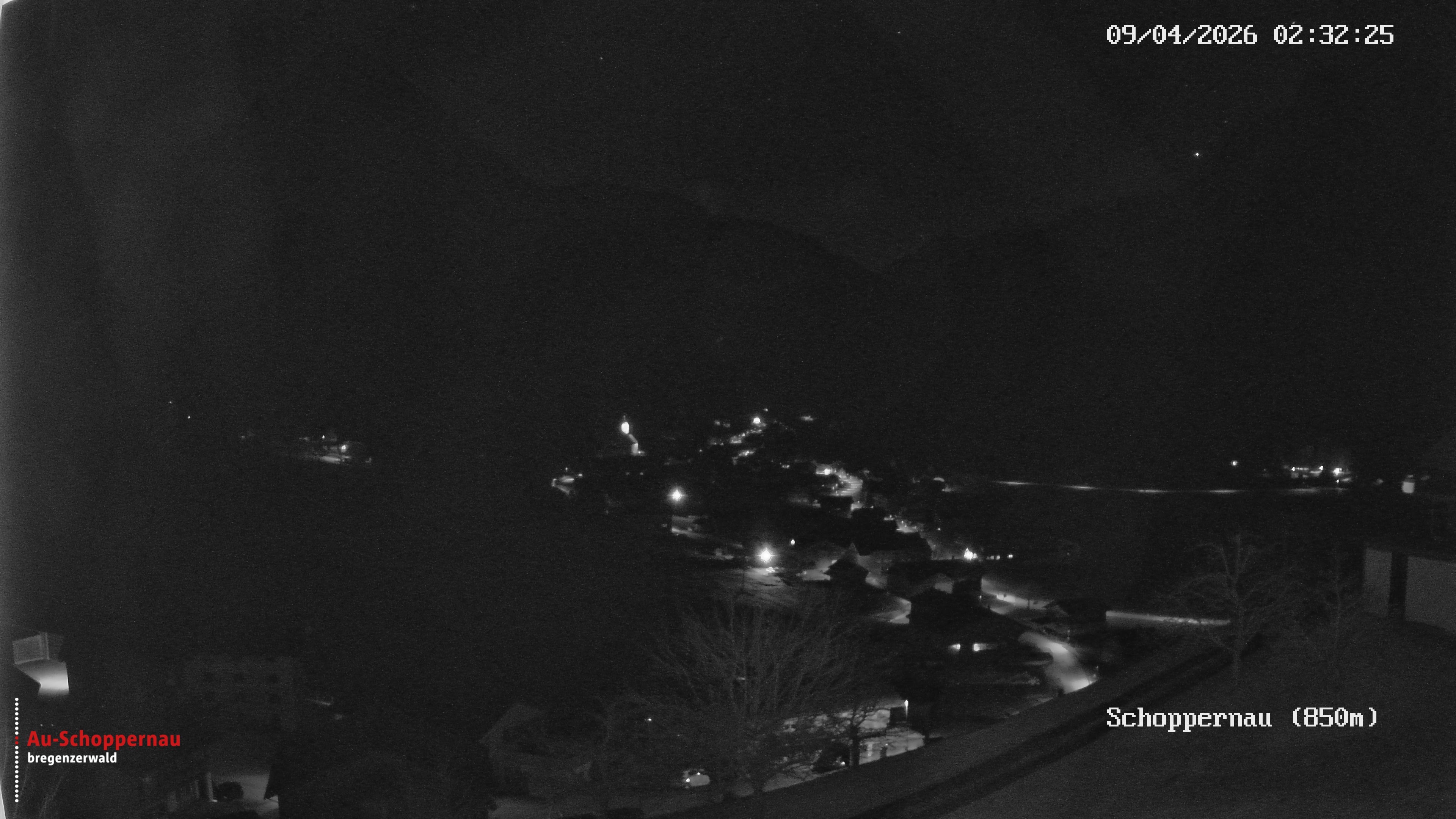 Archiv Foto Webcam Schoppernau im Bregenzerwald