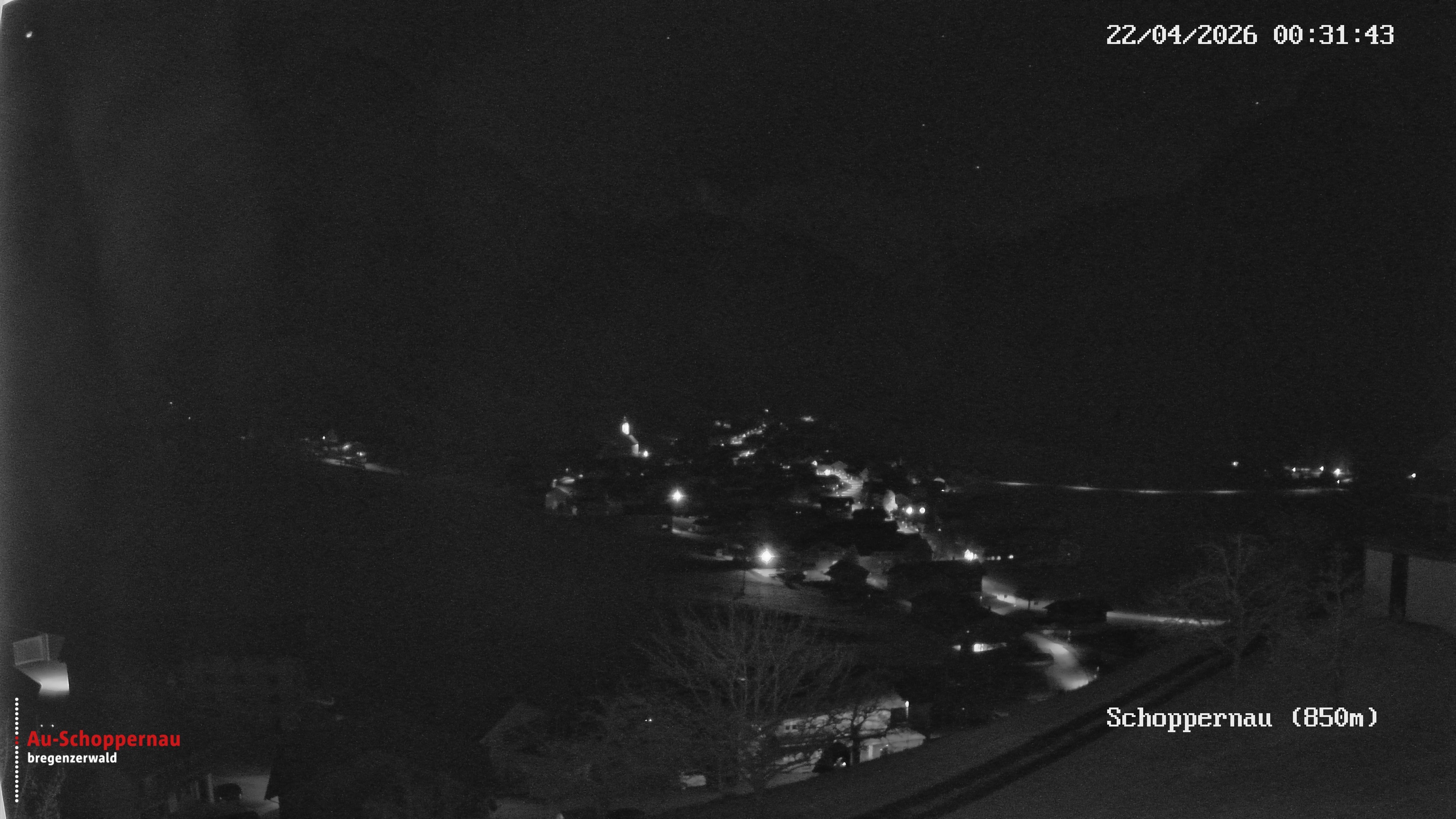 Archiv Foto Webcam Schoppernau im Bregenzerwald