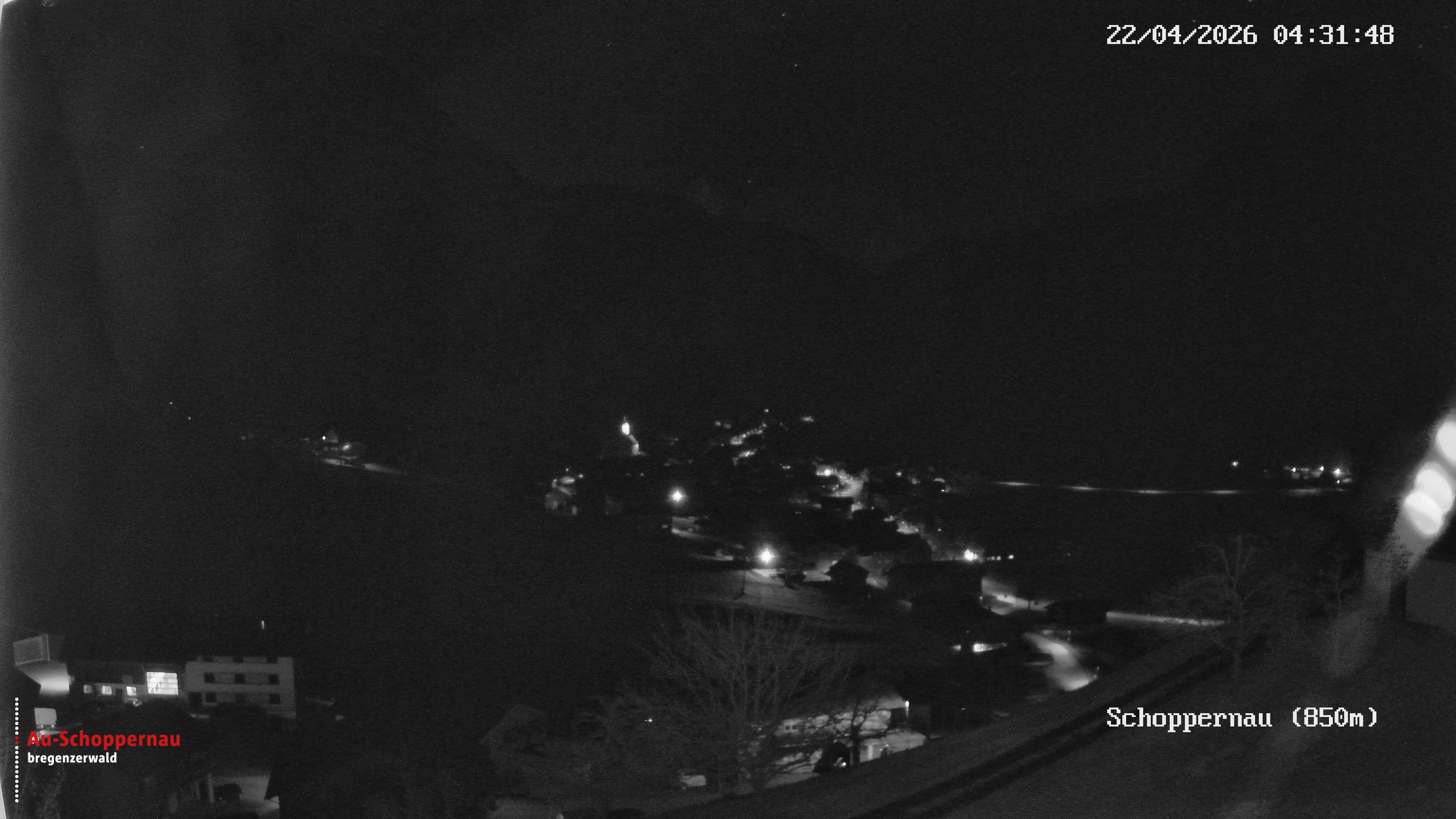 Archiv Foto Webcam Schoppernau im Bregenzerwald