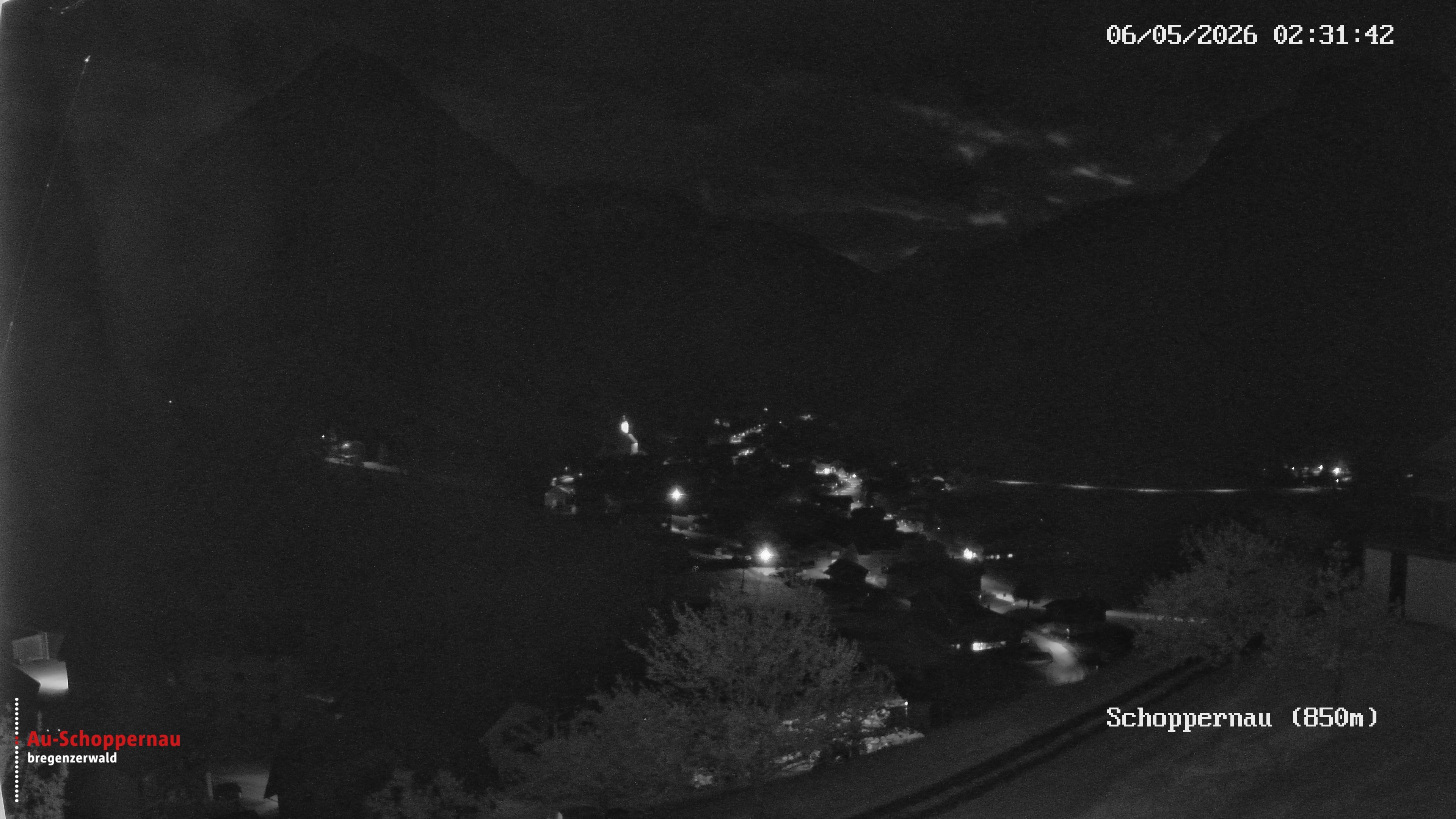 Archiv Foto Webcam Schoppernau im Bregenzerwald